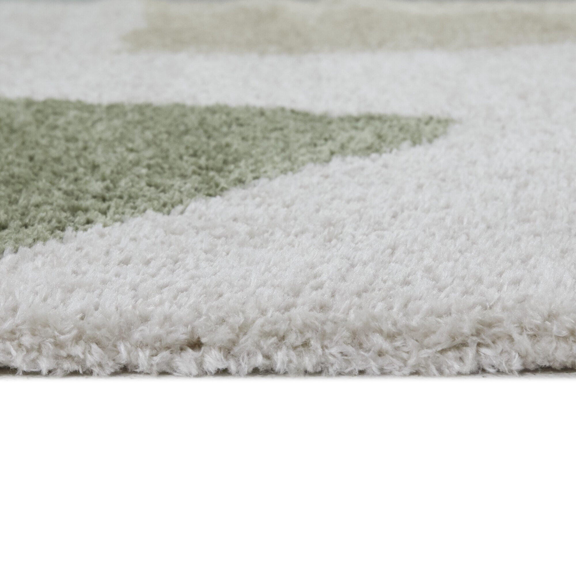 Jeanes Modern Abstract 5' 3" x 7' Area Rug, Cream, large
