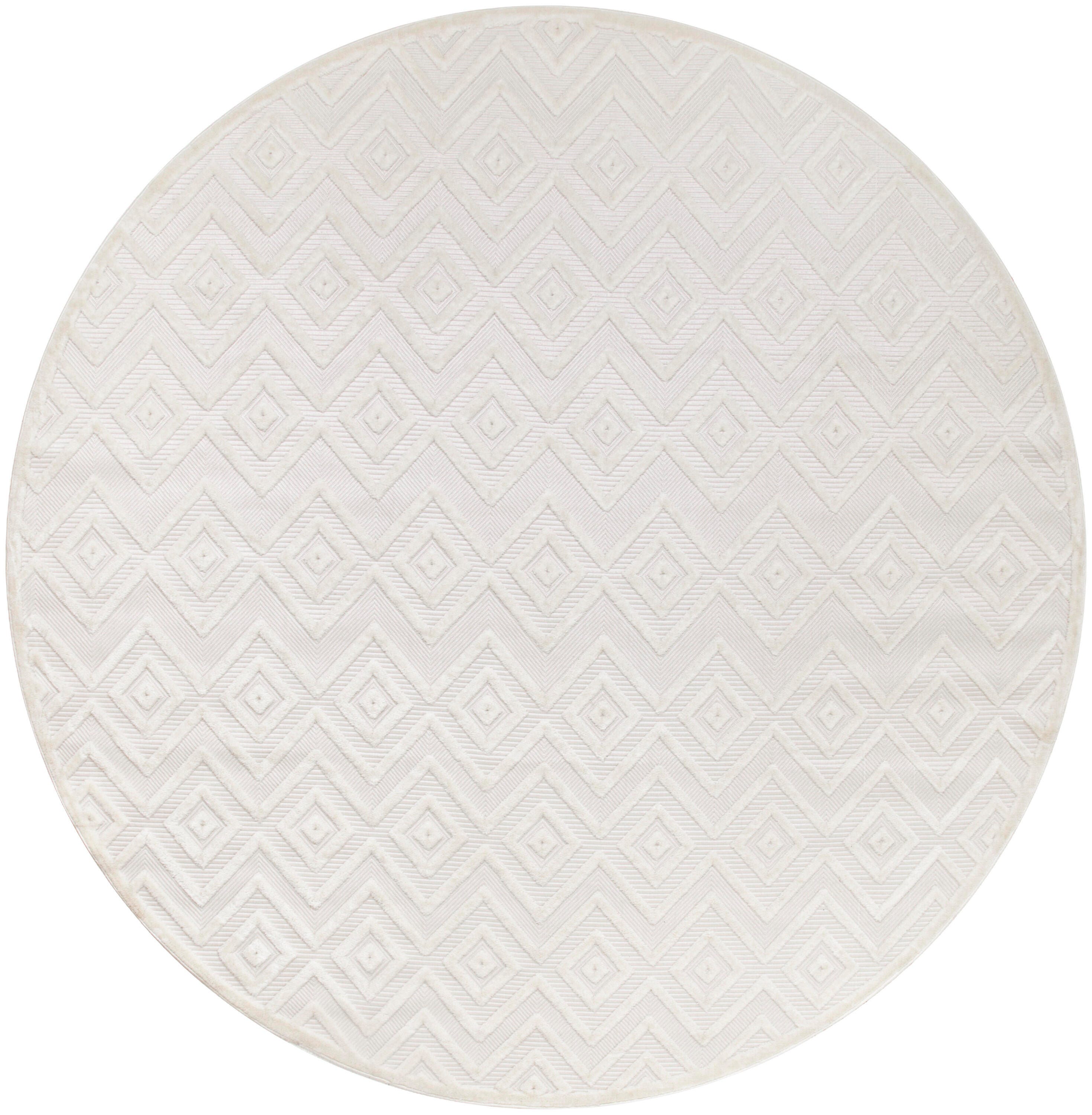 Nourison Home Versa 10' Area Rug, Ivory/White, large
