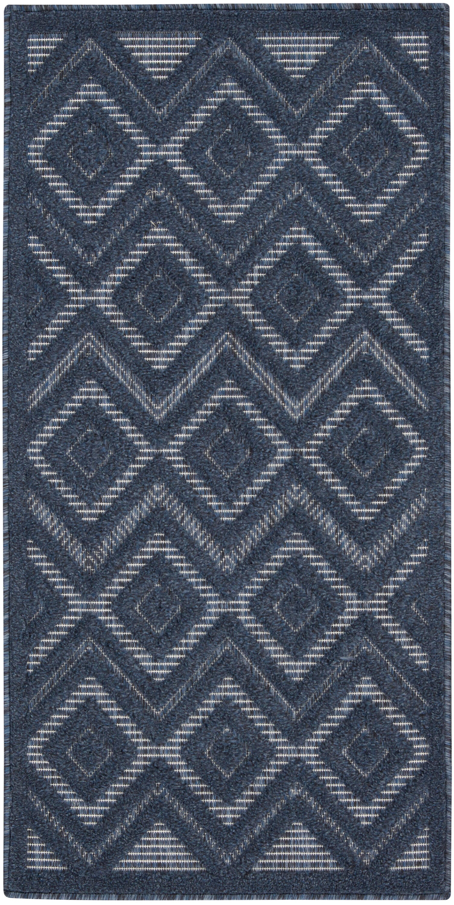 Nourison Home Versa 2' x 4' Area Rug, Navy Blue, large