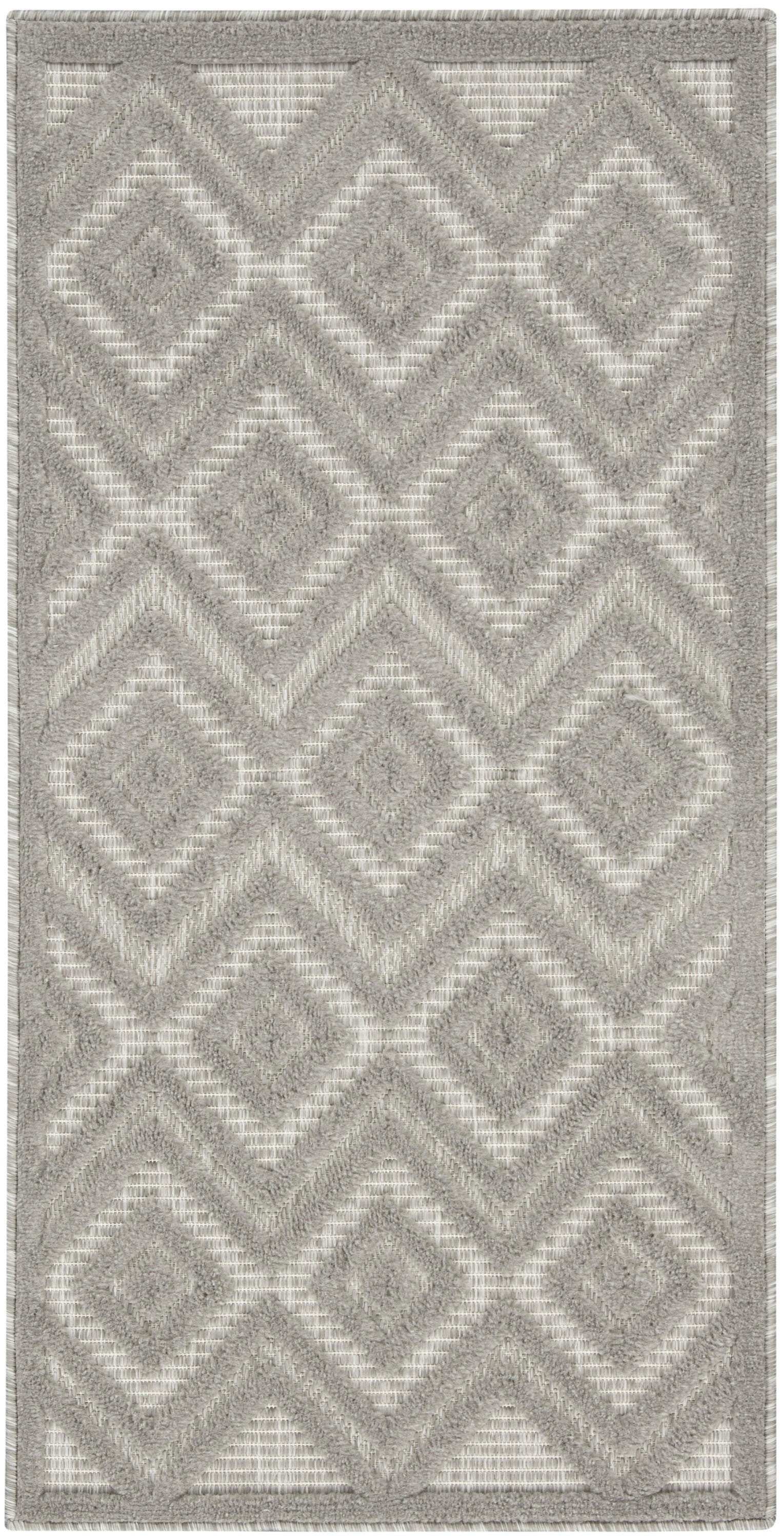 Nourison Home Versa 2' x 4' Area Rug, Silver/Gray, large