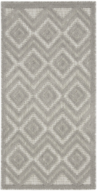 Nourison Home Versa 2' x 4' Area Rug, Silver/Gray, large