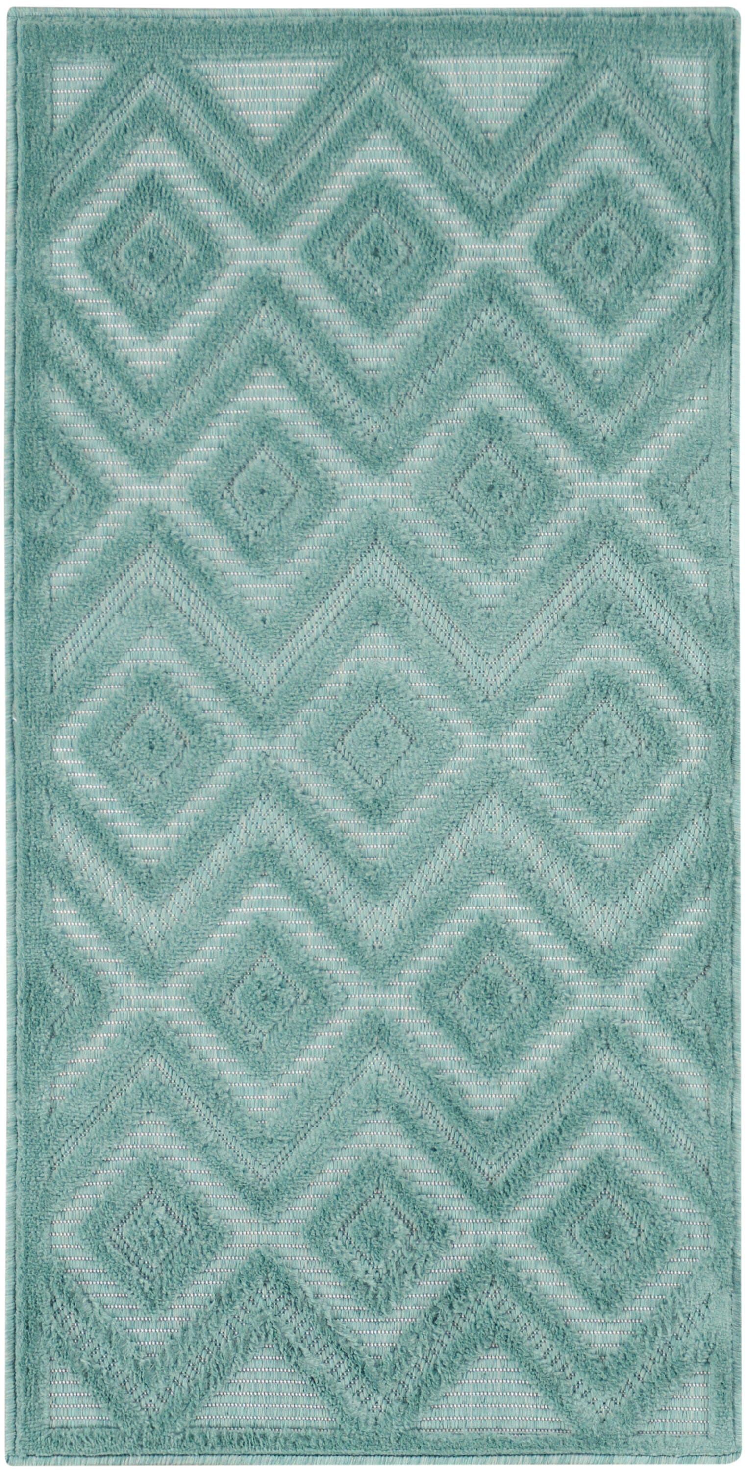 Nourison Home Versa 2' x 4' Area Rug, Aqua/Teal, large
