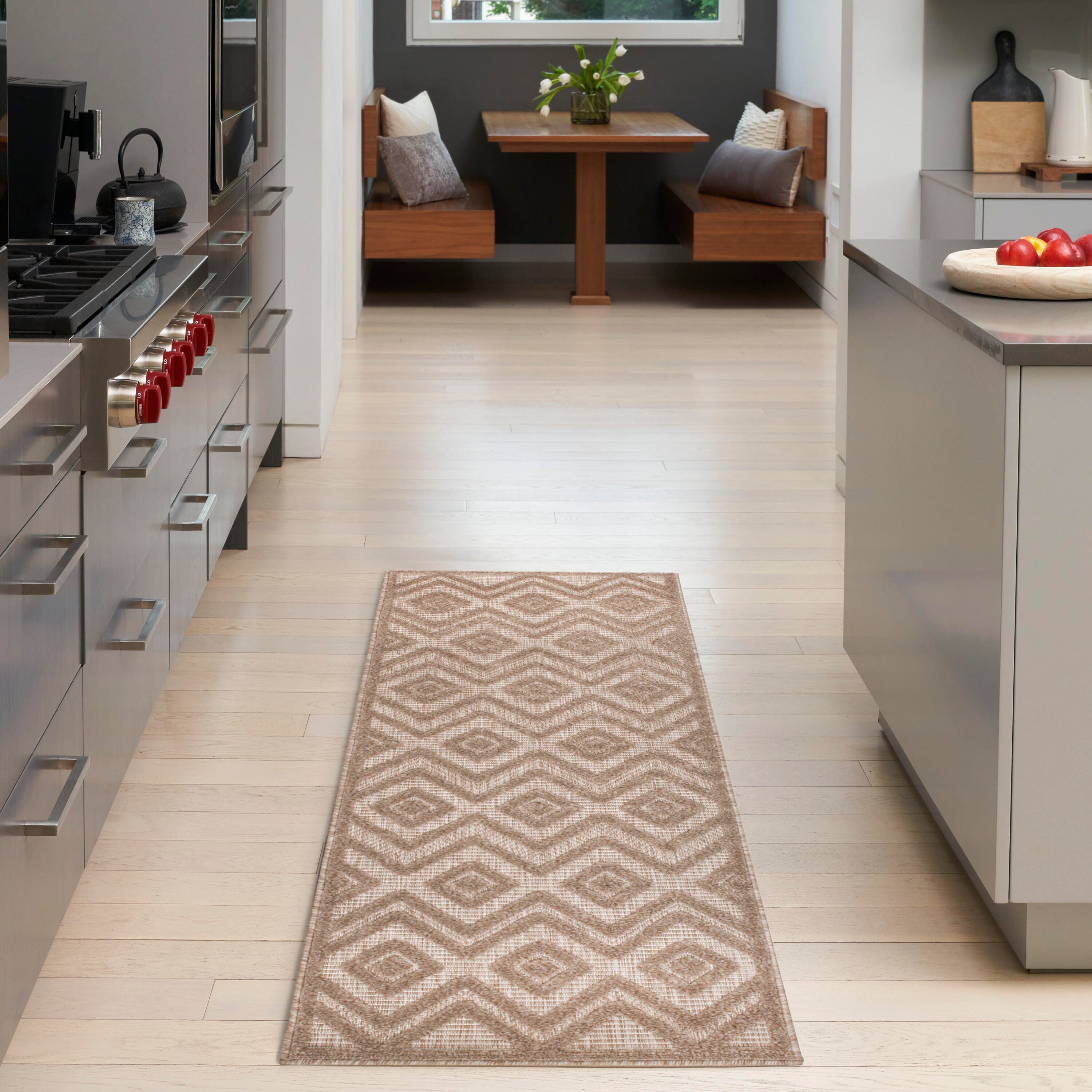 Nourison Home Versa 2' x 6' Area Rug, Natural Beige, rollover