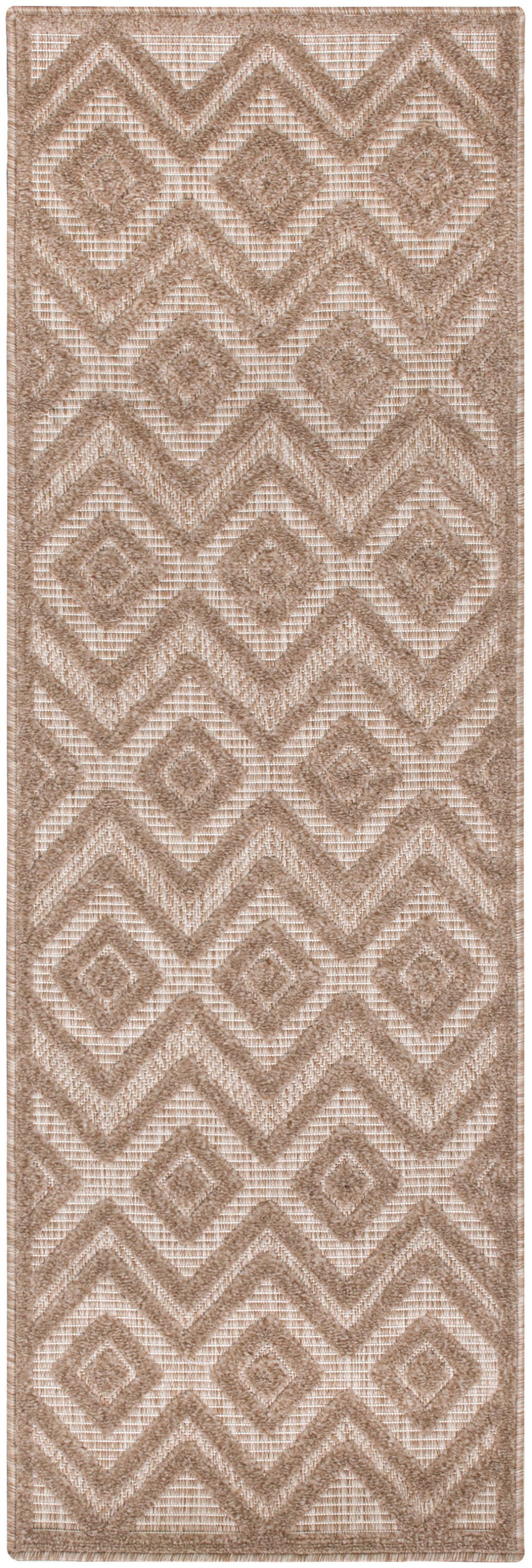Nourison Home Versa 2' x 6' Area Rug, Natural Beige, large