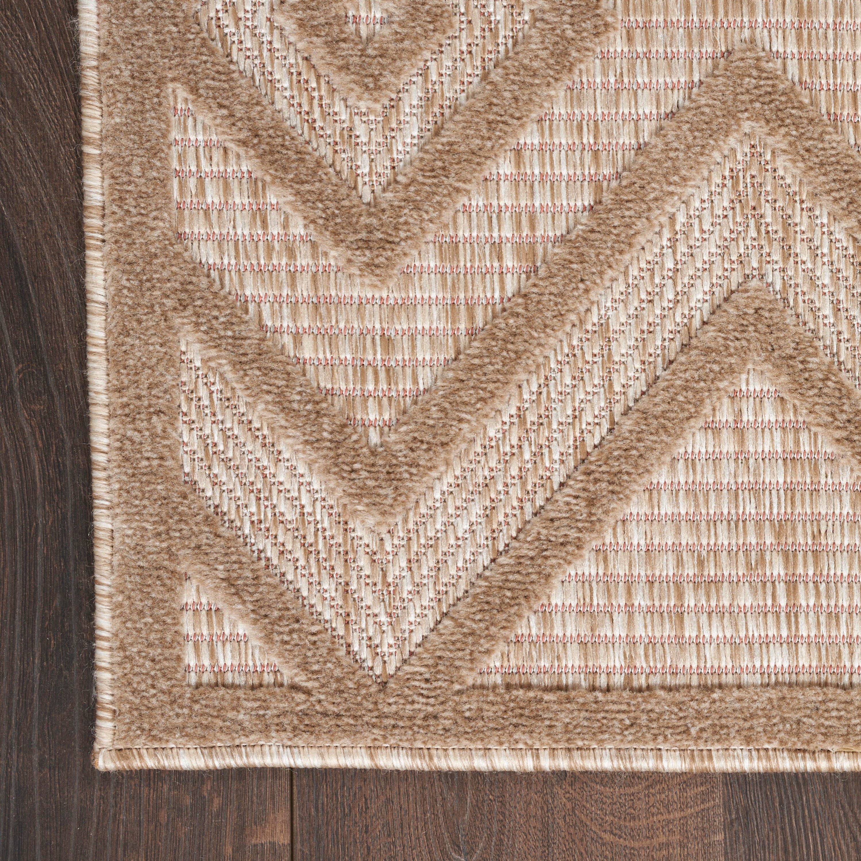 Nourison Home Versa 2' x 6' Area Rug, Natural Beige, large