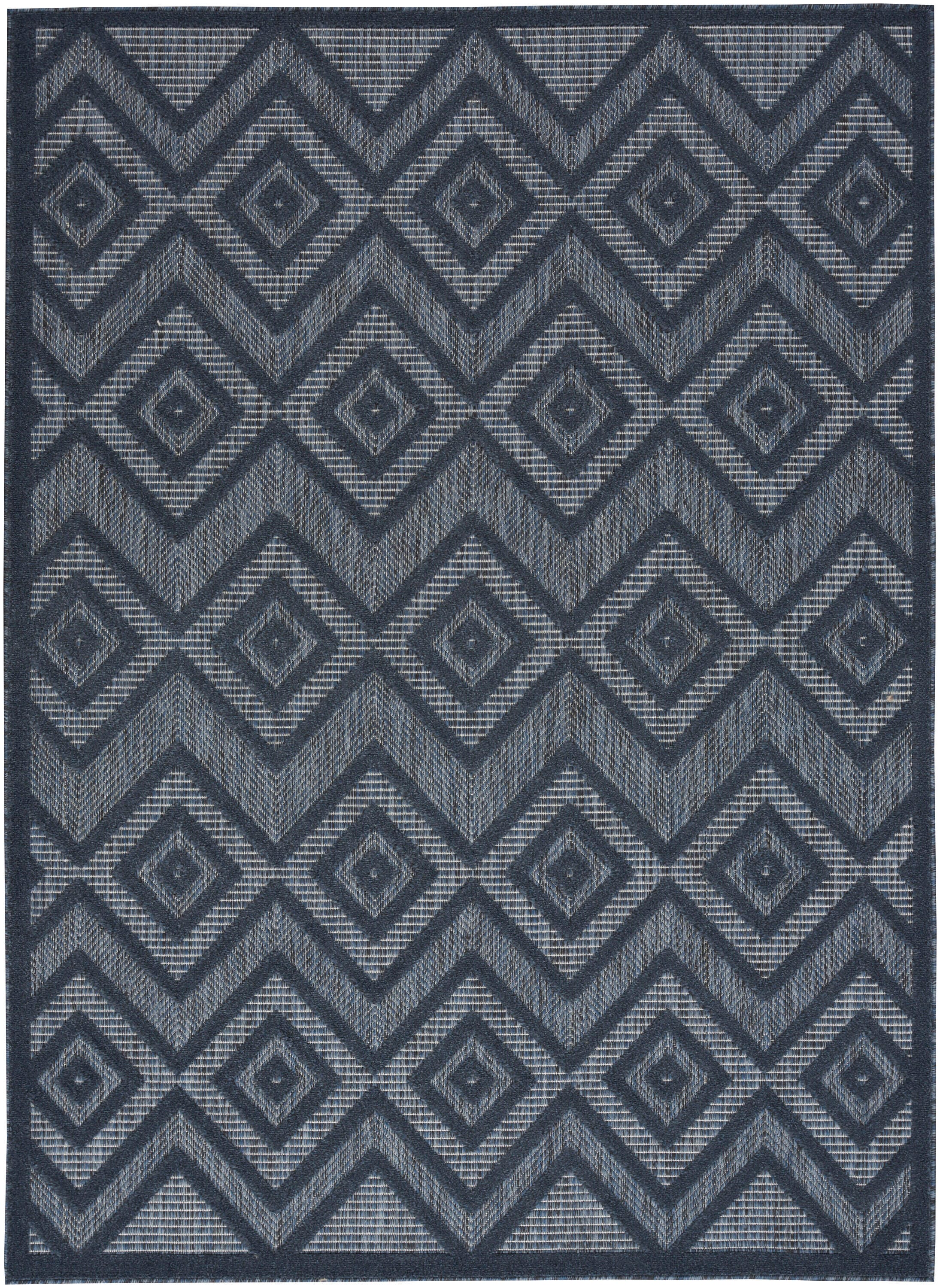 Nourison Home Versa 4' x 6' Area Rug, Navy Blue, large