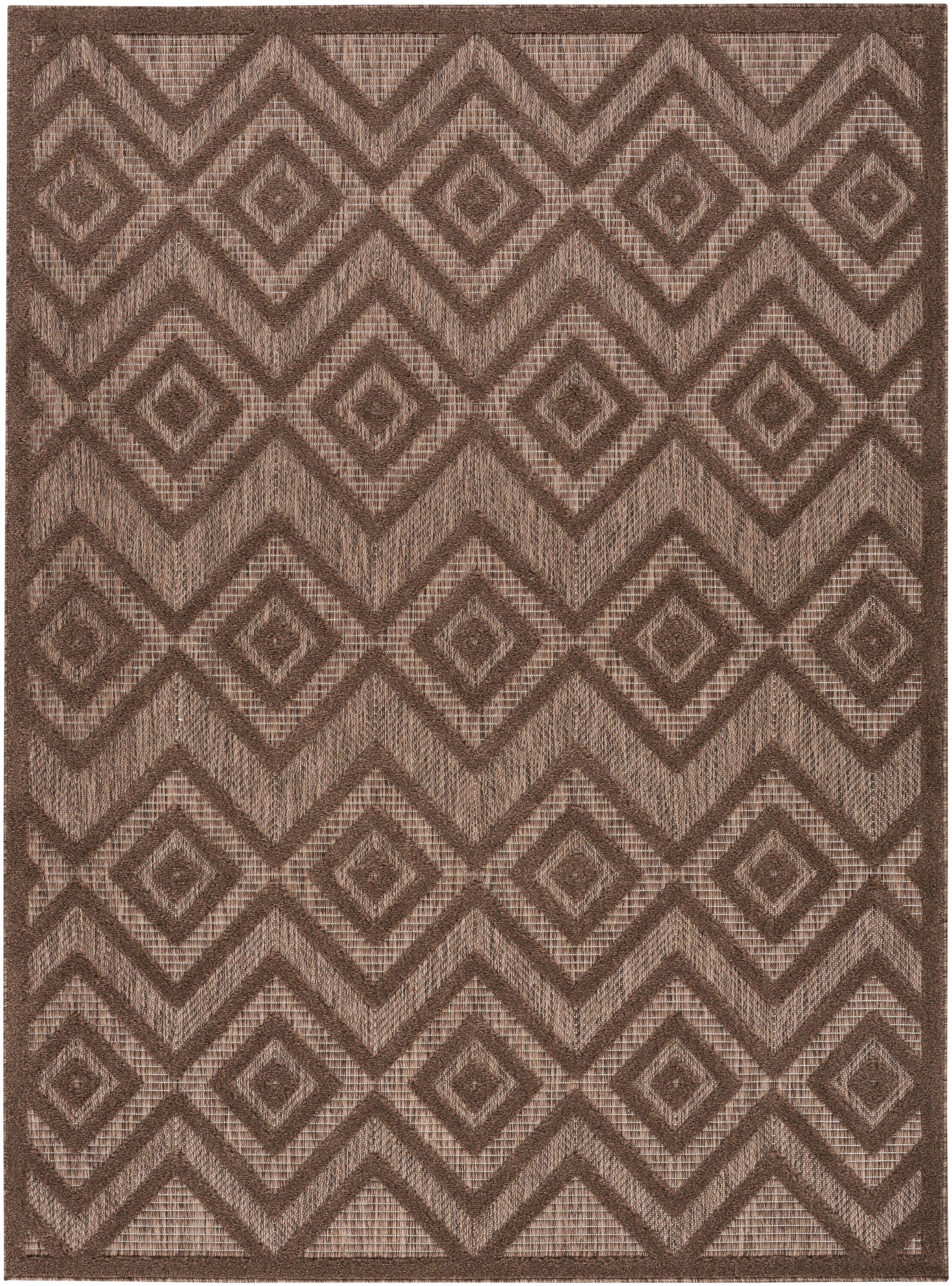 Nourison Home Versa 4' x 6' Area Rug, Brown, large