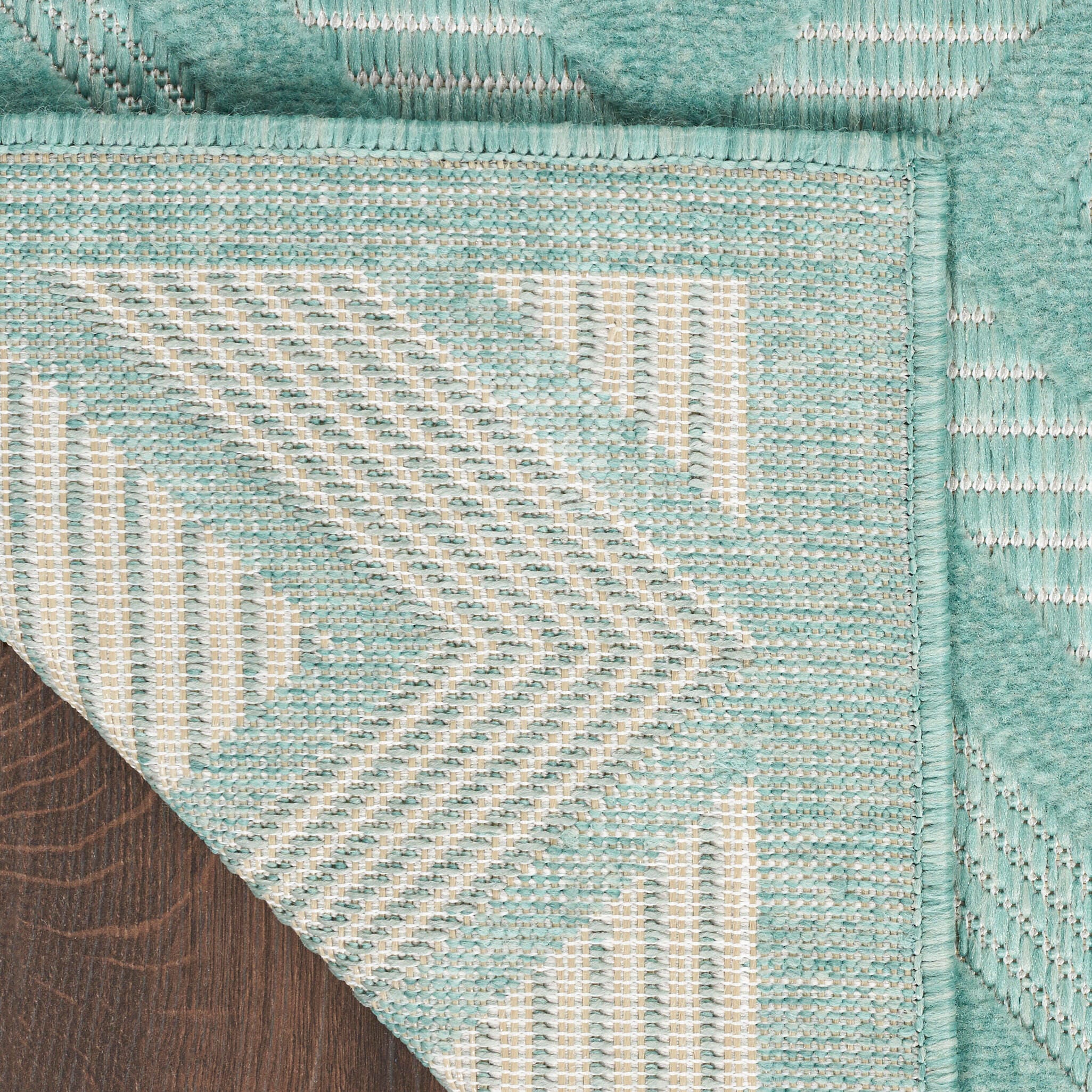Nourison Home Versa 4' x 6' Area Rug, Aqua/Teal, large