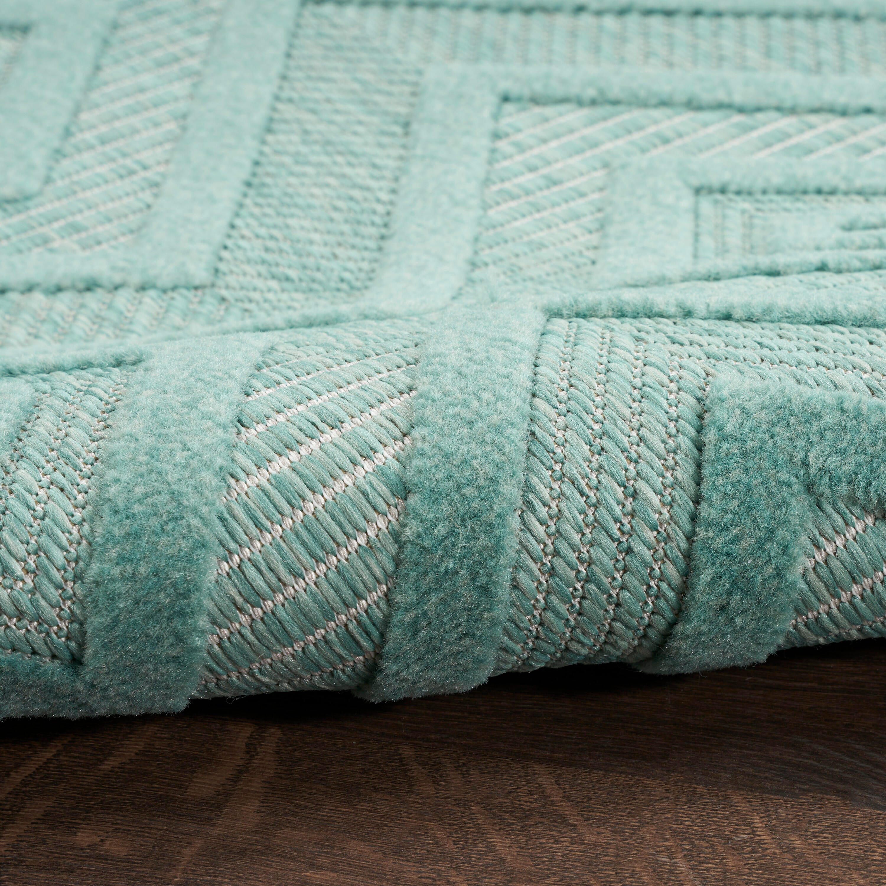 Nourison Home Versa 4' x 6' Area Rug, Aqua/Teal, large