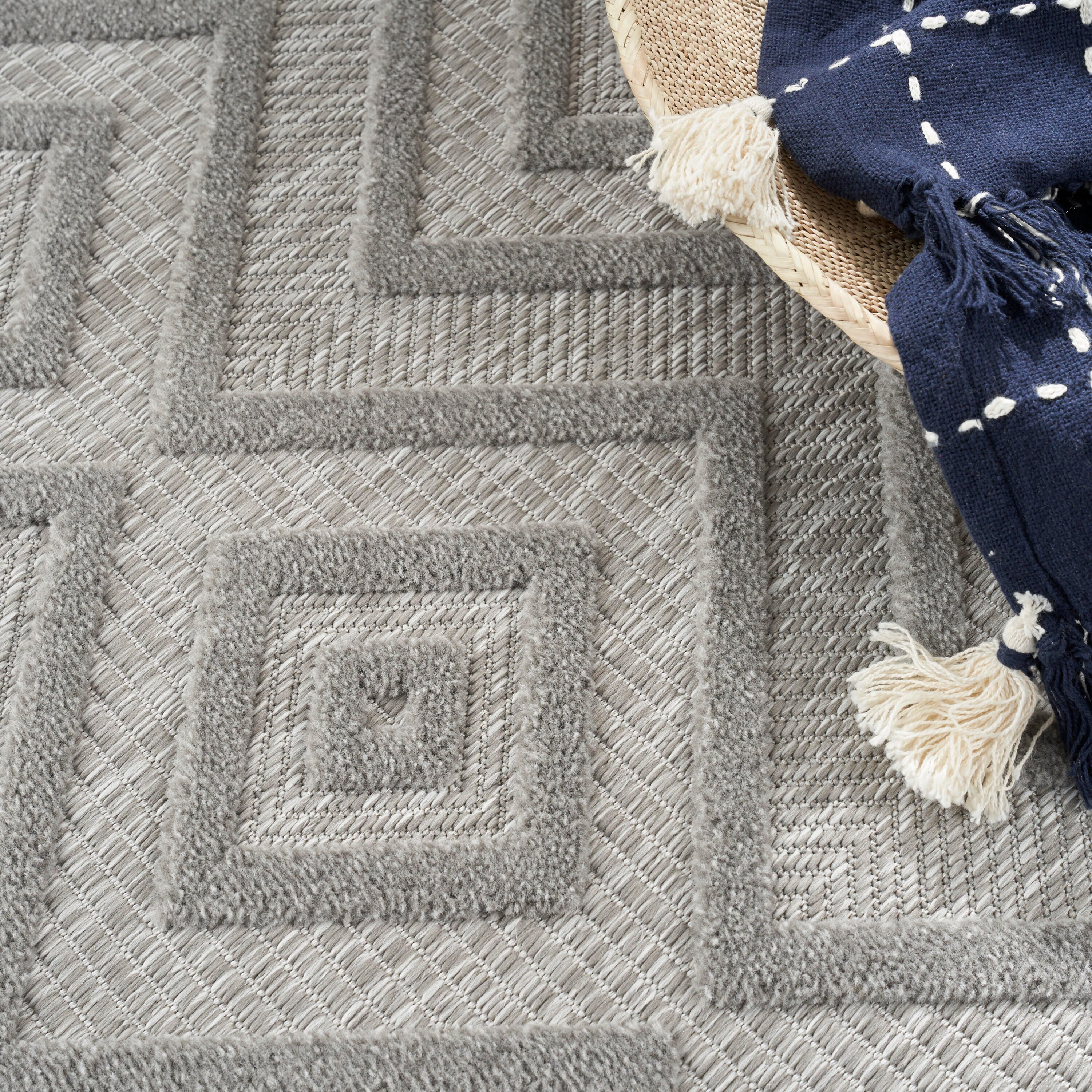 Nourison Home Versa 5' x 7' Area Rug, Silver/Gray, large