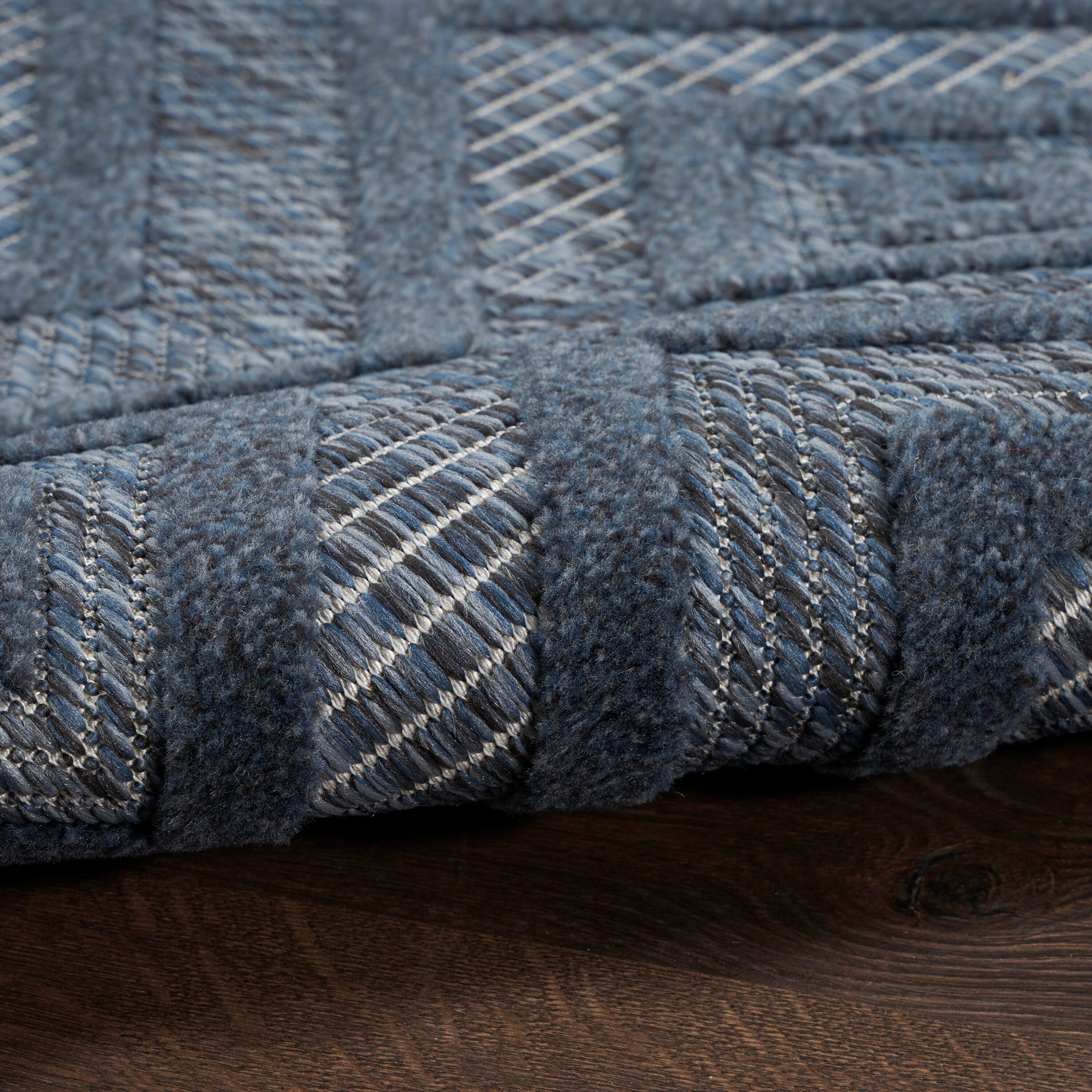 Nourison Home Versa 6' x 9' Area Rug, Navy Blue, large