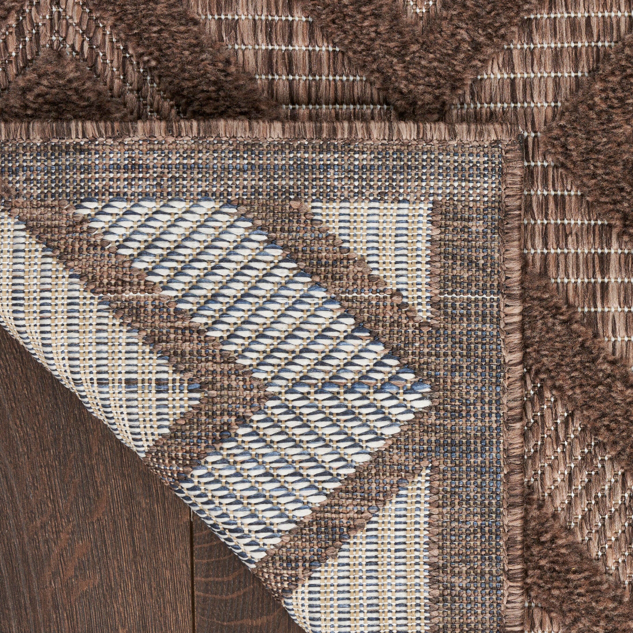Nourison Home Versa 6' x 9' Area Rug, Brown, large