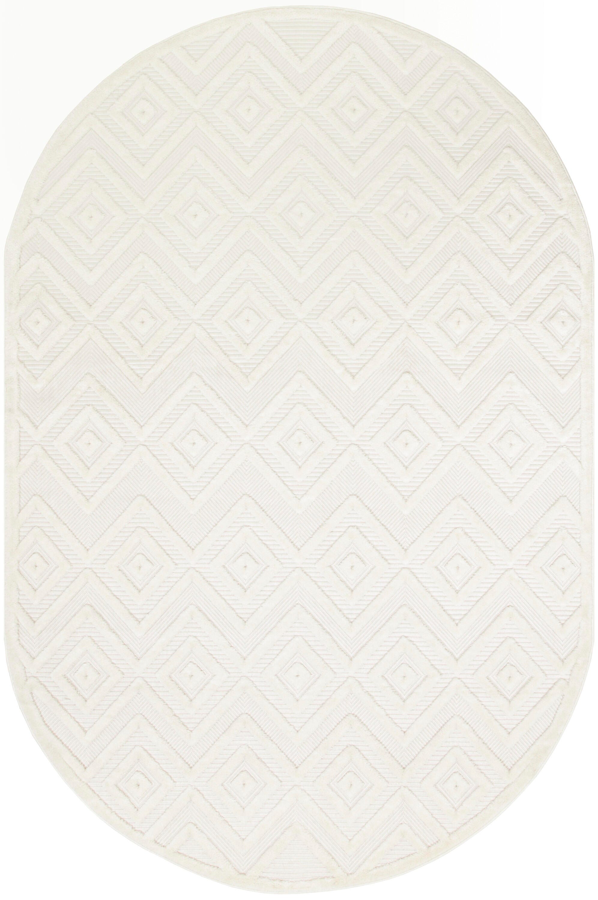 Nourison Home Versa 6' x 9' Area Rug, Ivory/White, large