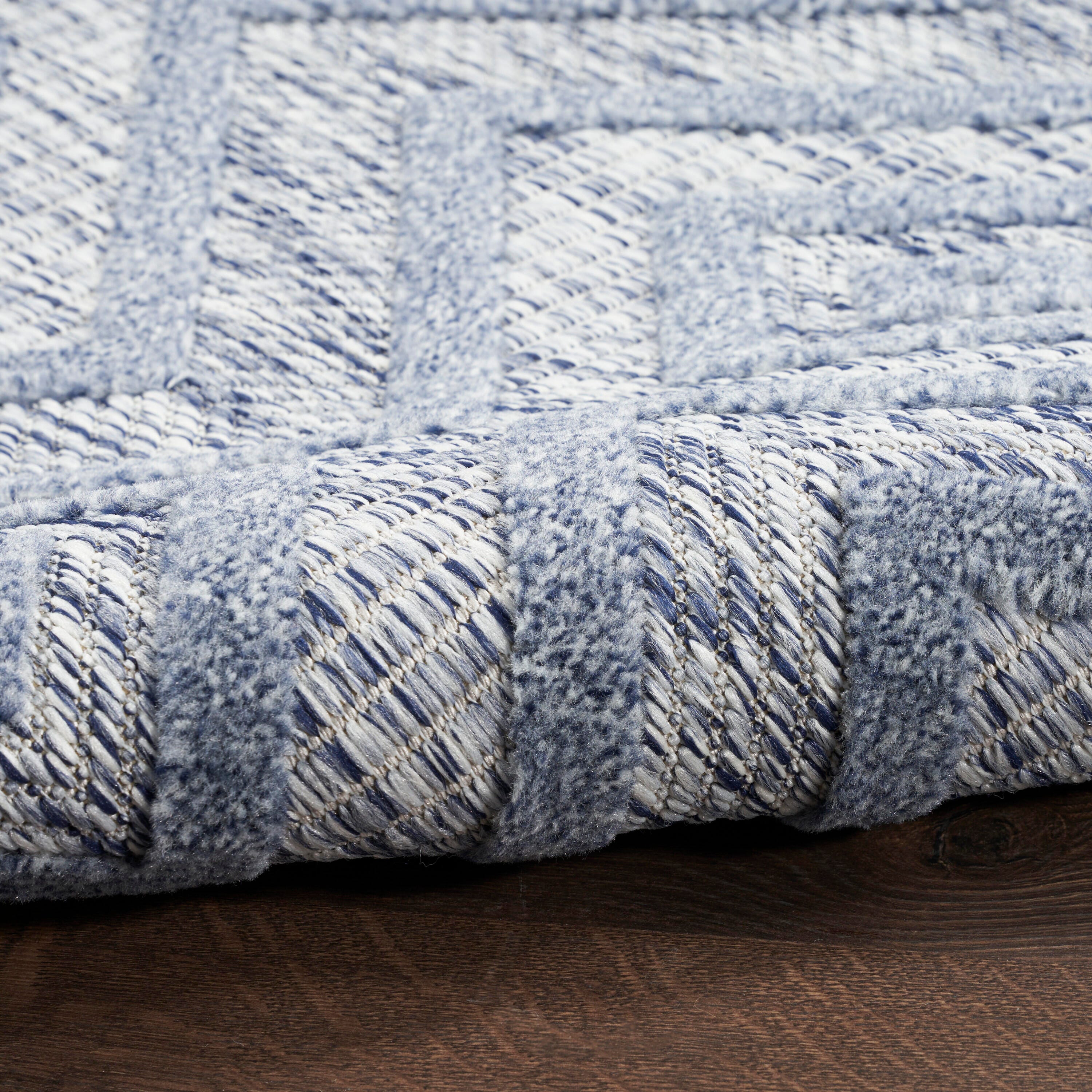 Nourison Home Versa 7' x 10' Area Rug, Denim Blue, large