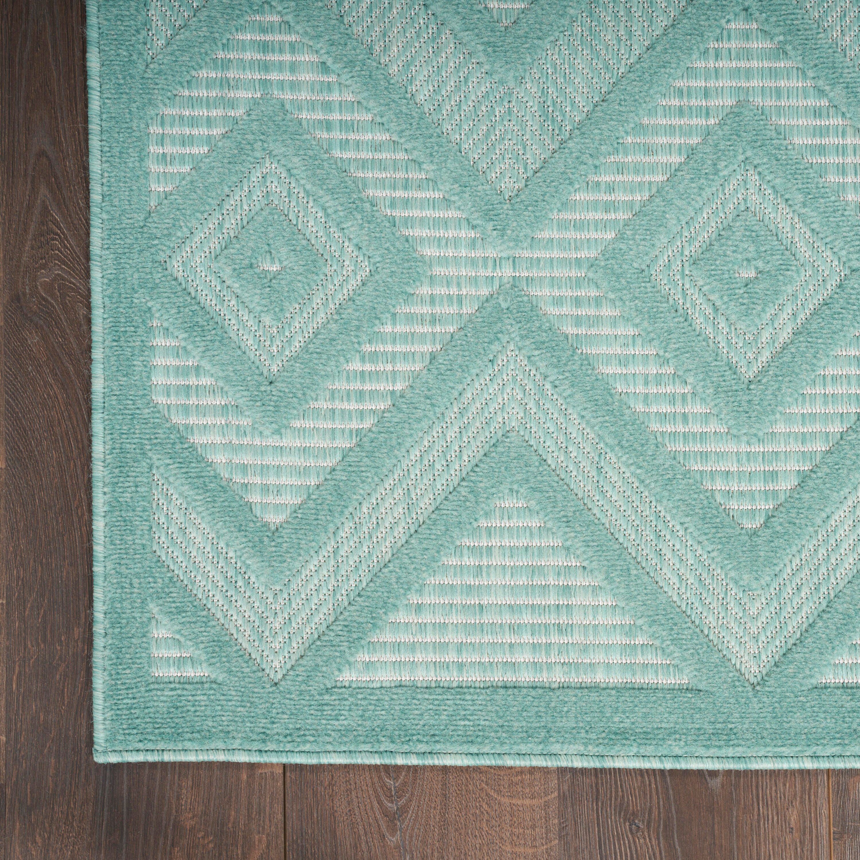 Nourison Home Versa 7' x 10' Area Rug, Aqua/Teal, large
