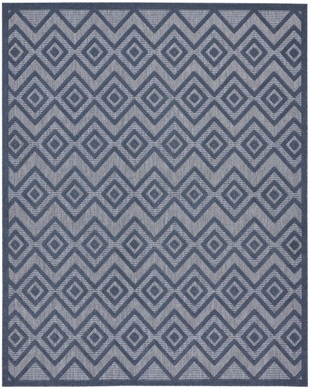 Nourison Home Versa 8' x 10' Area Rug, Navy Blue, large