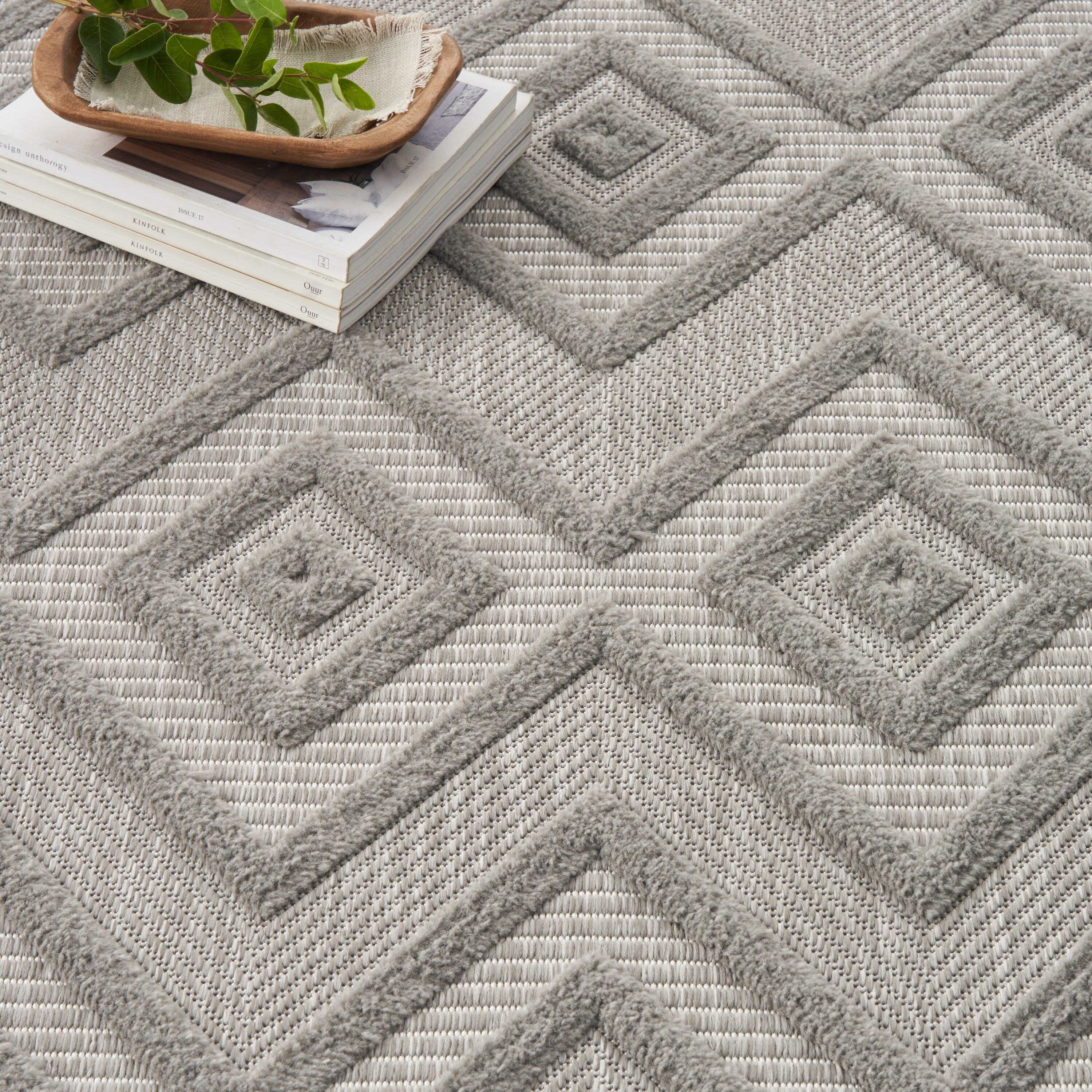 Nourison Home Versa 8' x 10' Area Rug, Silver/Gray, large