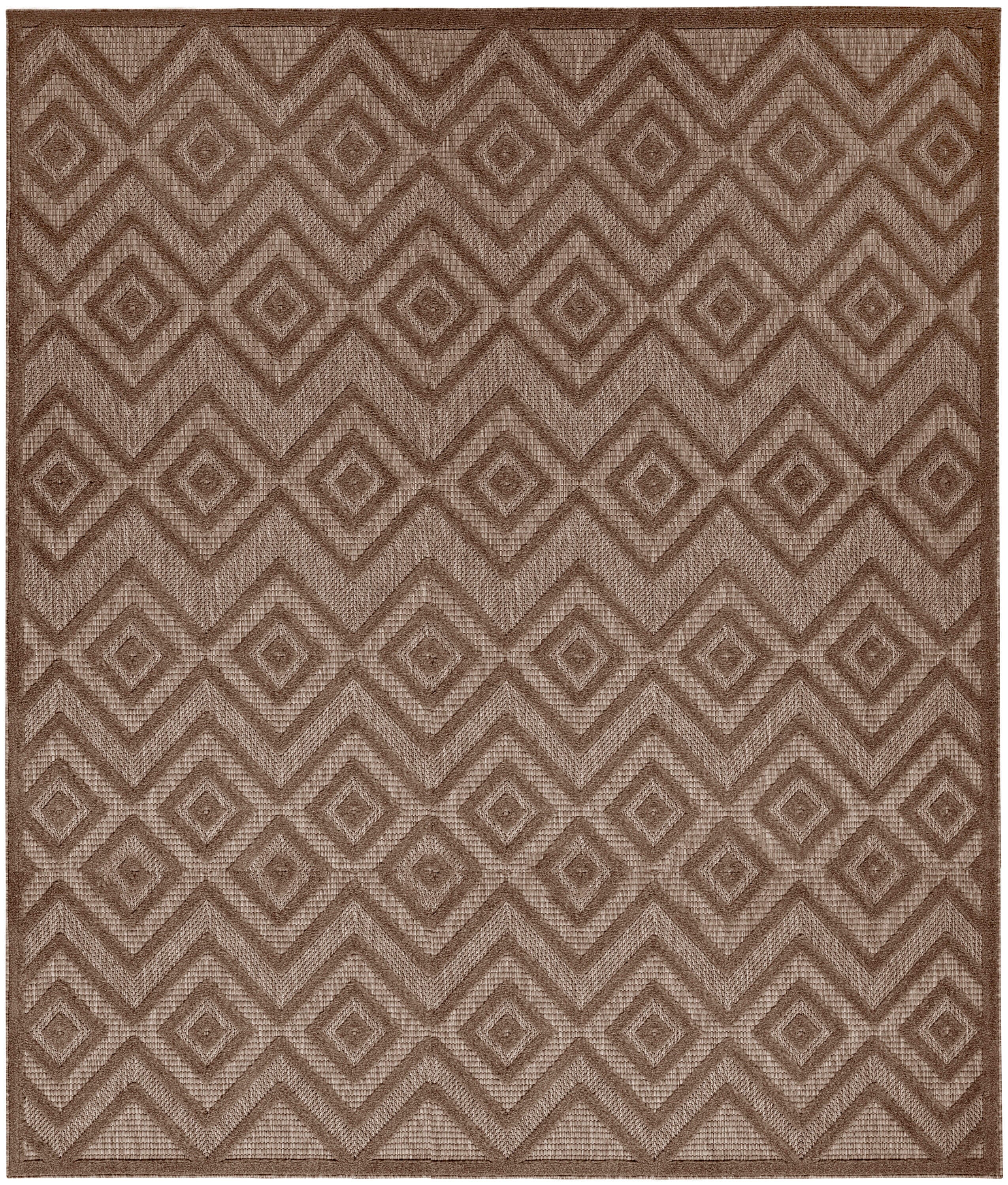 Nourison Home Versa 8' x 10' Area Rug, Brown, large