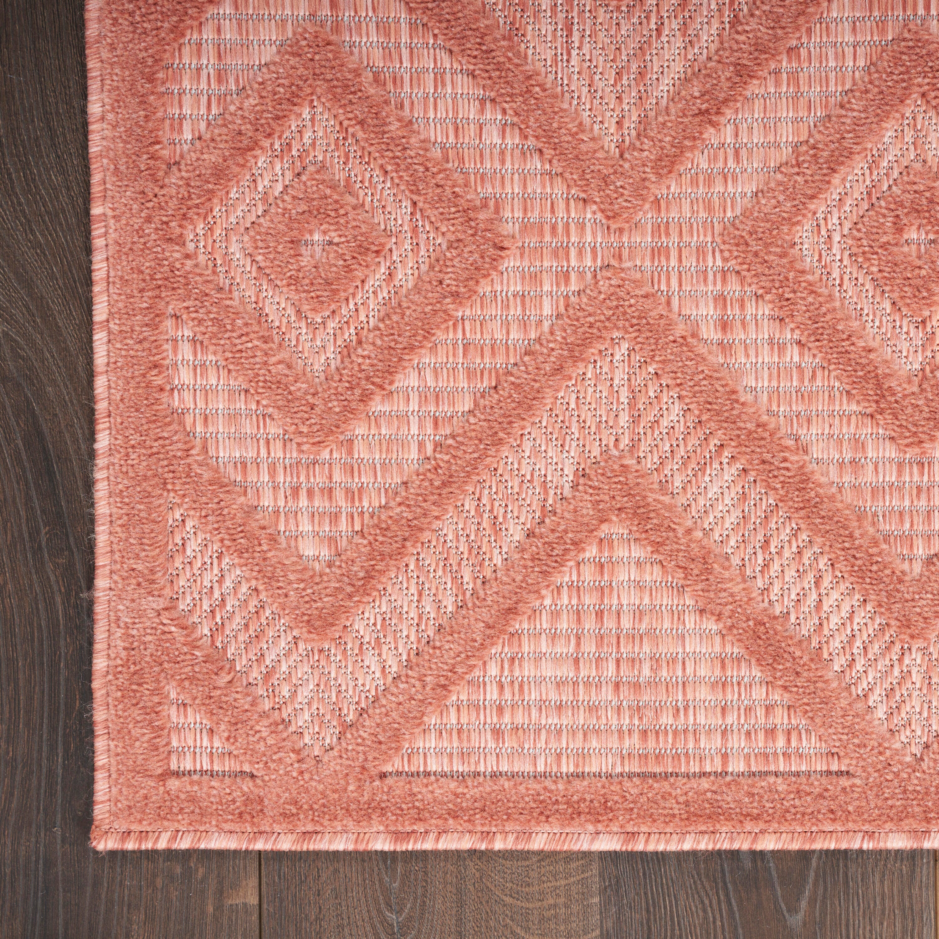 Nourison Home Versa 9' x 12' Area Rug, Coral Orange, large