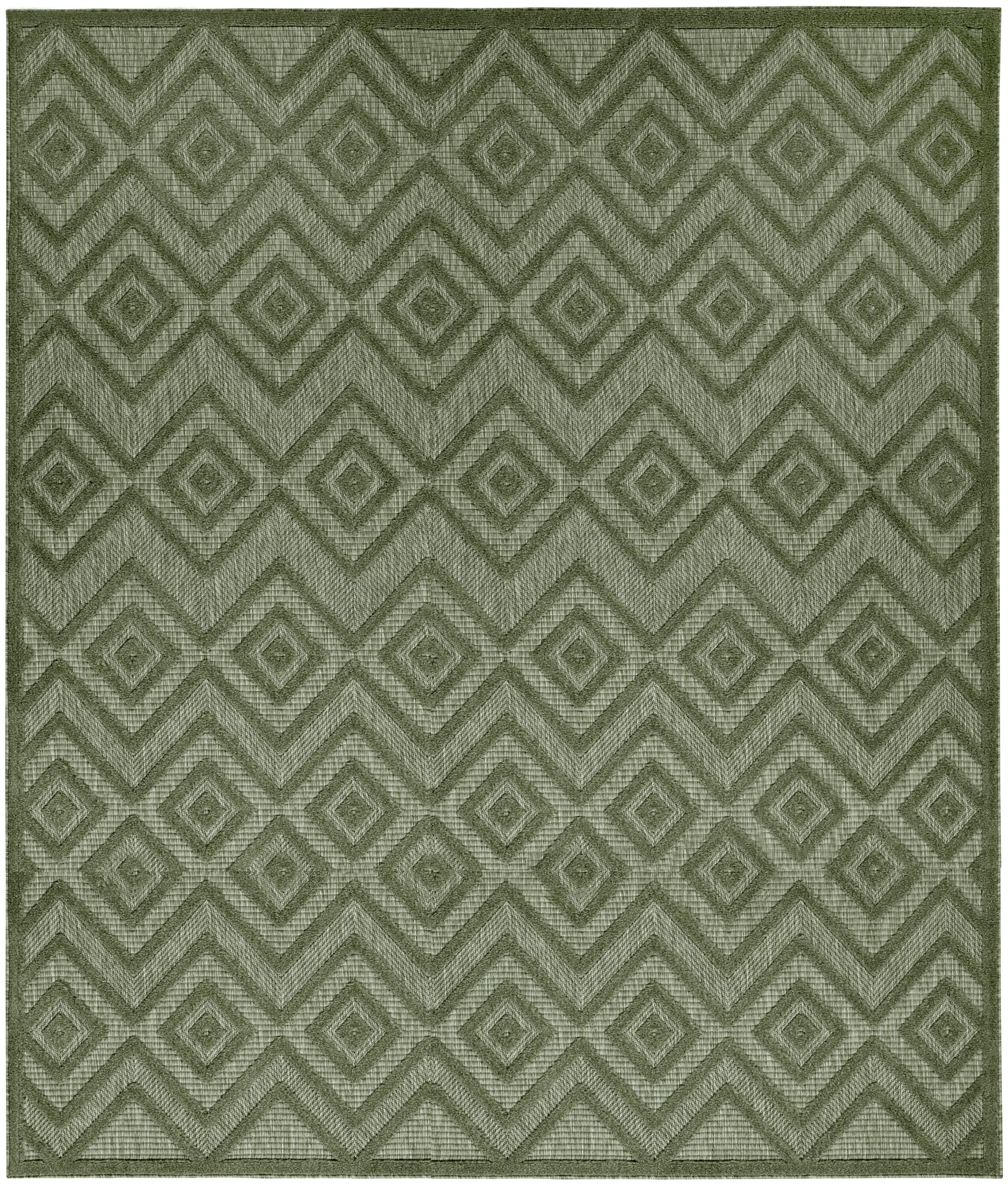 Nourison Home Versa 9' x 12' Area Rug, Green, large