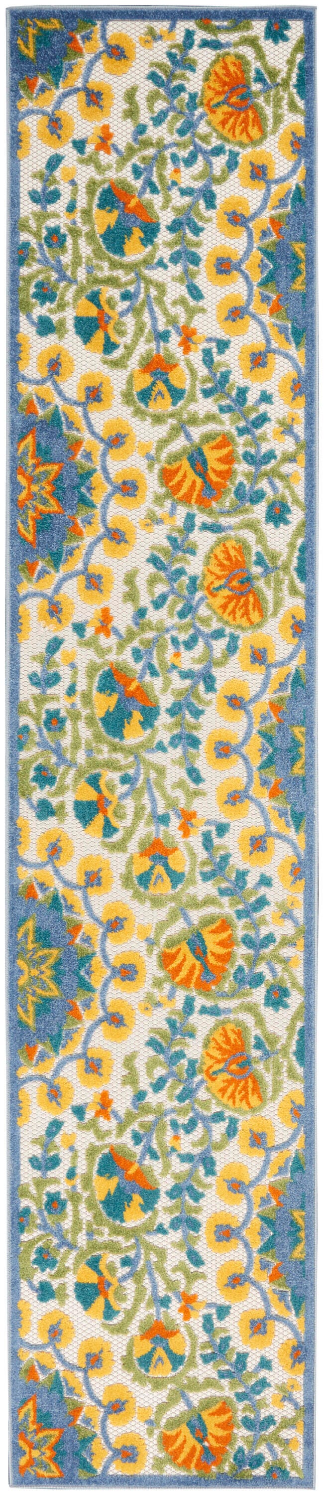 Nourison Home Splash 2'3" X 10' Petals Runner, Multi, large