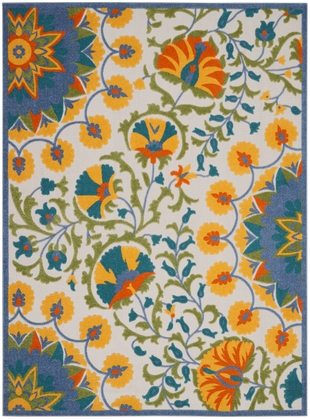 Nourison Home Splash 12' X 15' Petals Area Rug, Multi, large