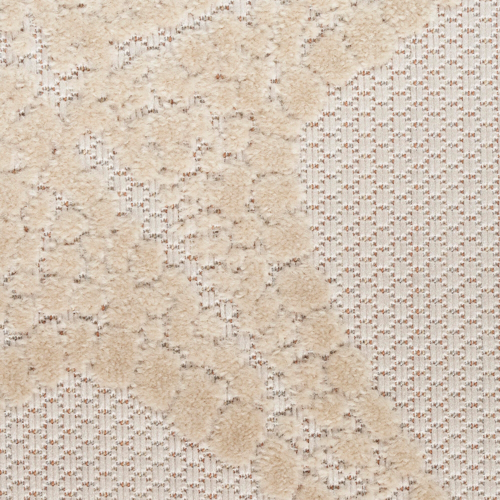 Nourison Home Splash 2'8" X 4' Starfish Indoor/Outdoor Area Rug, Ivory/Multi, large