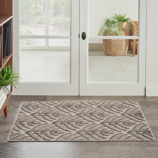 Nourison Home Splash 2'8" X 4' Texture Area Rug, Charcoal, rollover