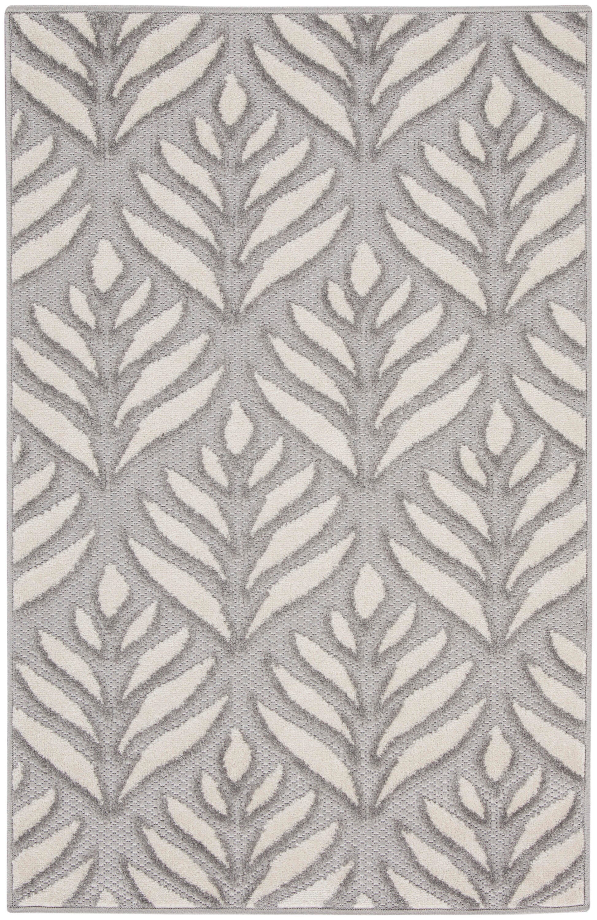 Nourison Home Splash 2'8" X 4' Texture&nbsp;Area Rug, Grey, large