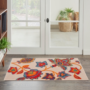 Nourison Home Splash 2'8" X 4' Floral Area Rug, Multi, rollover