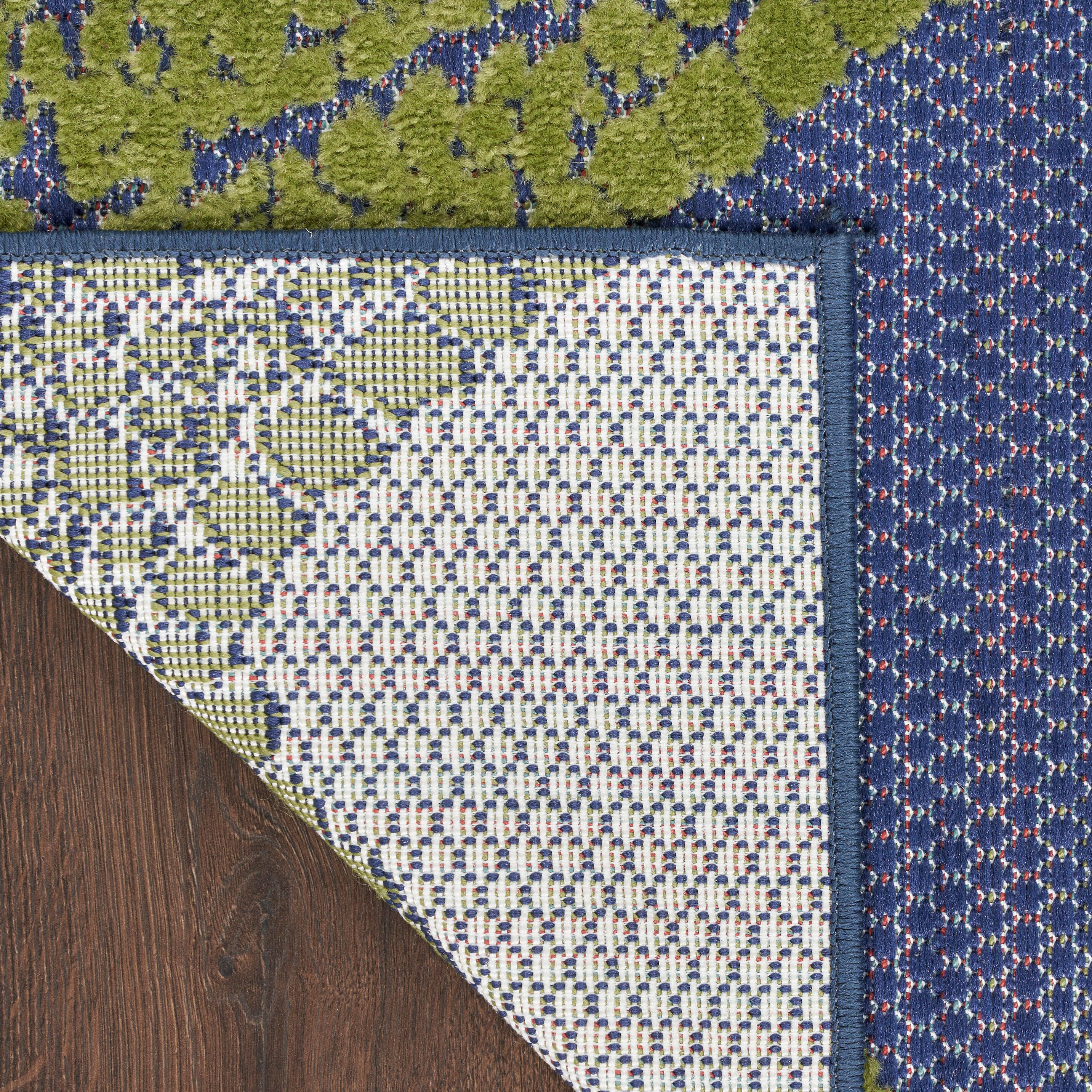 Nourison Home Splash 2'8" X 4' Starfish Indoor/Outdoor Area Rug, Blue/Multi, large