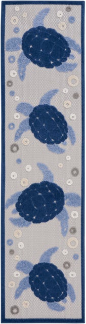 Nourison Home Splash 2'3" X 8' Motif Area Rug