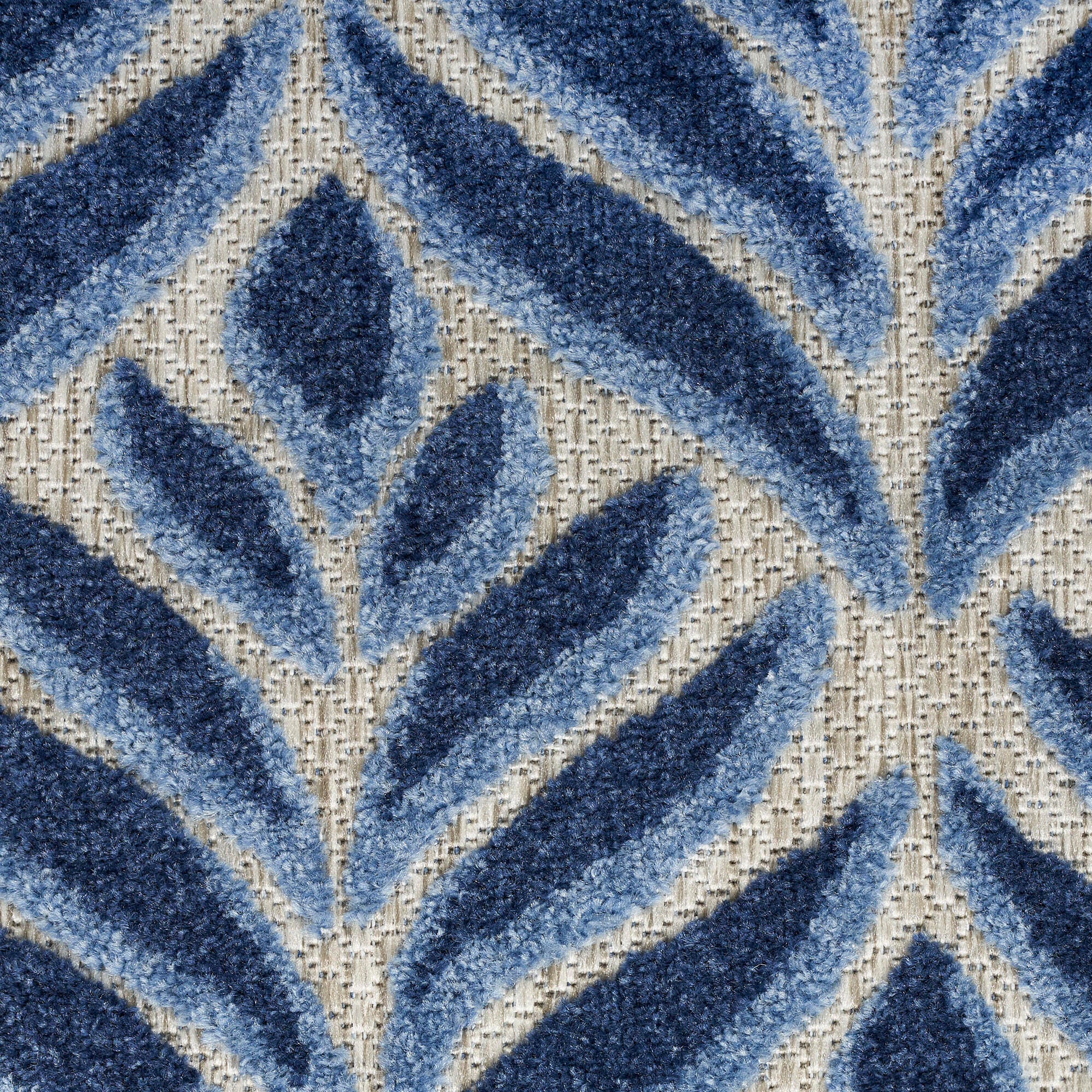Nourison Home Splash 7' X 10' Texture Area Rug, Blue, large