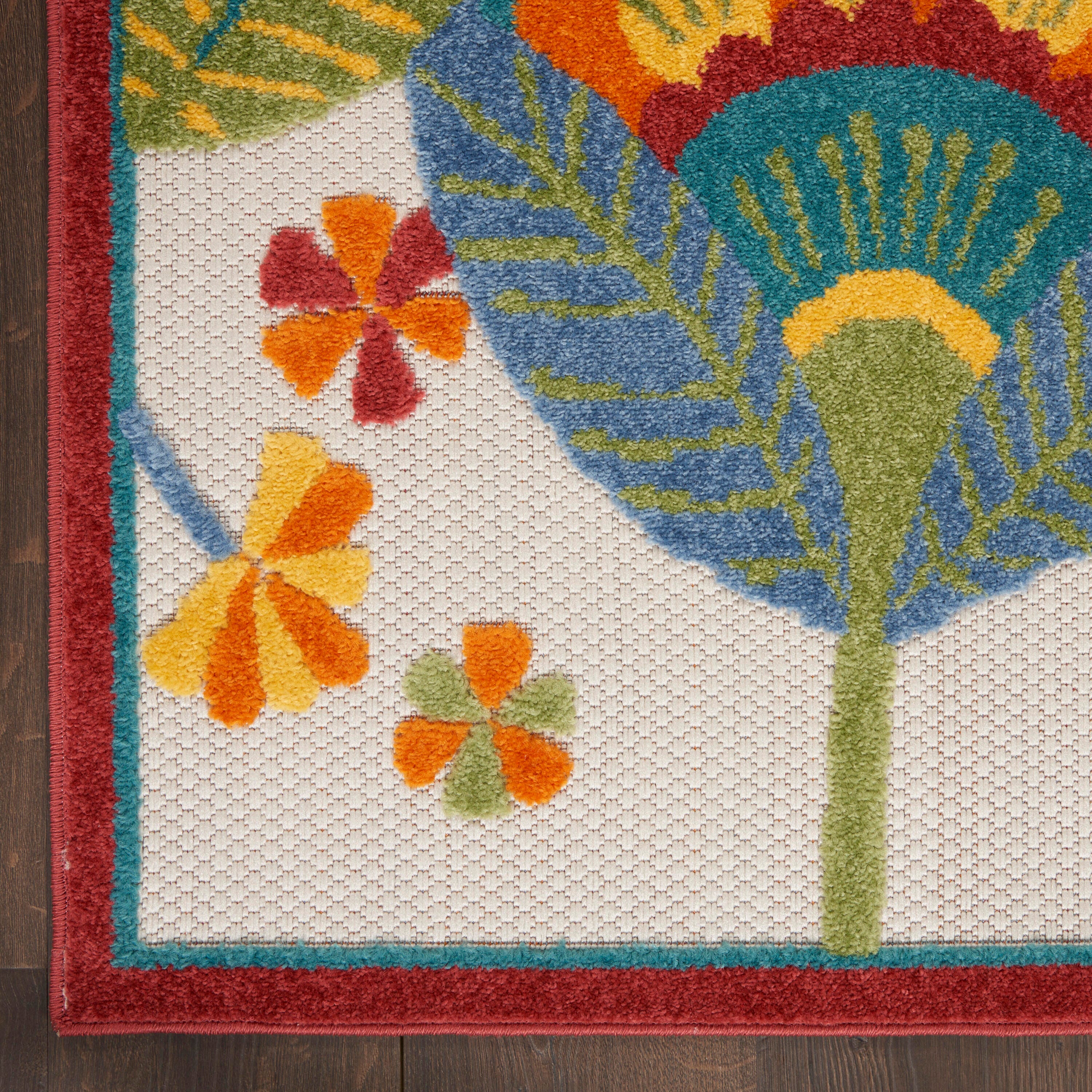 Nourison Home Splash 9' X 12' Tulips Area Rug, Multi, large