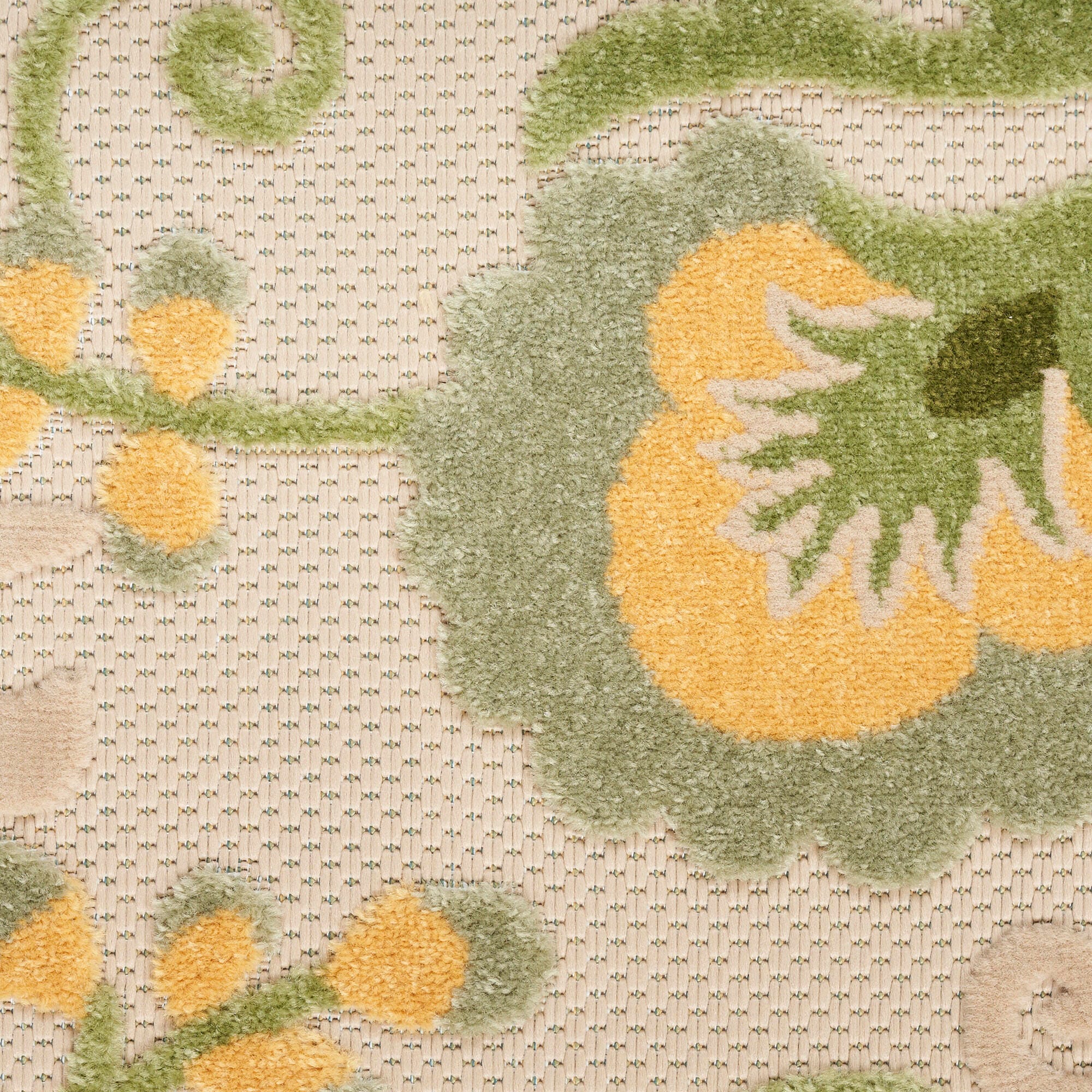 Swatch color Ivory/Green 