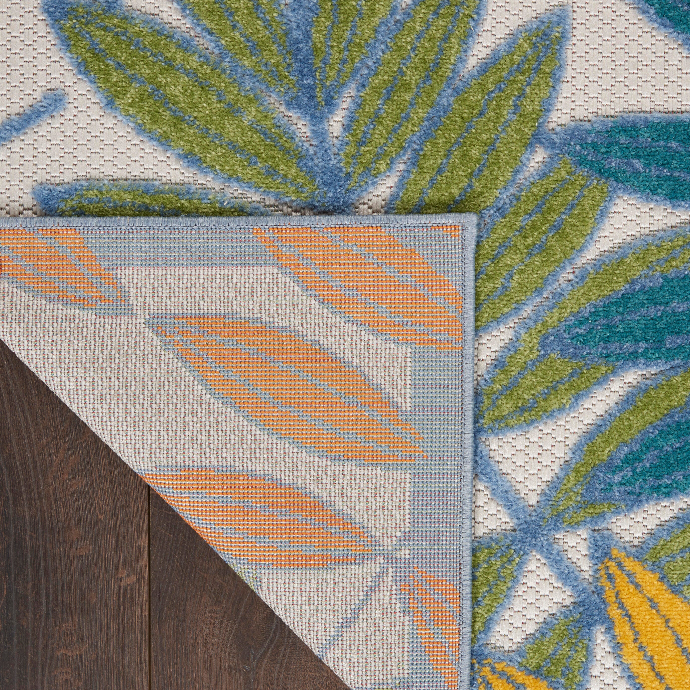 Nourison Home Splash 9' X 12' Botanical Pattern Area Rug, Ivory/Multi, large