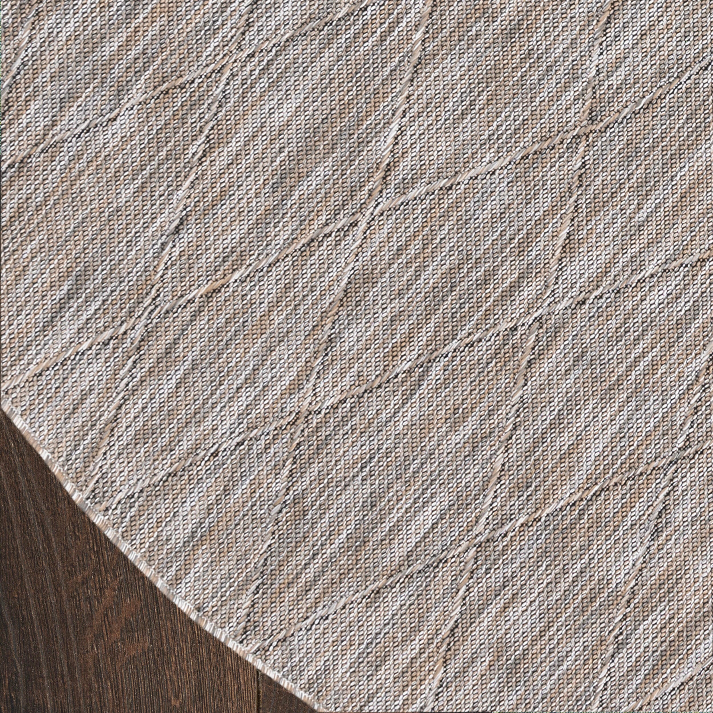 Nourison Home Washable Solutions 8' x Indoor/Outdoor Rug, Gray/Mocha, large
