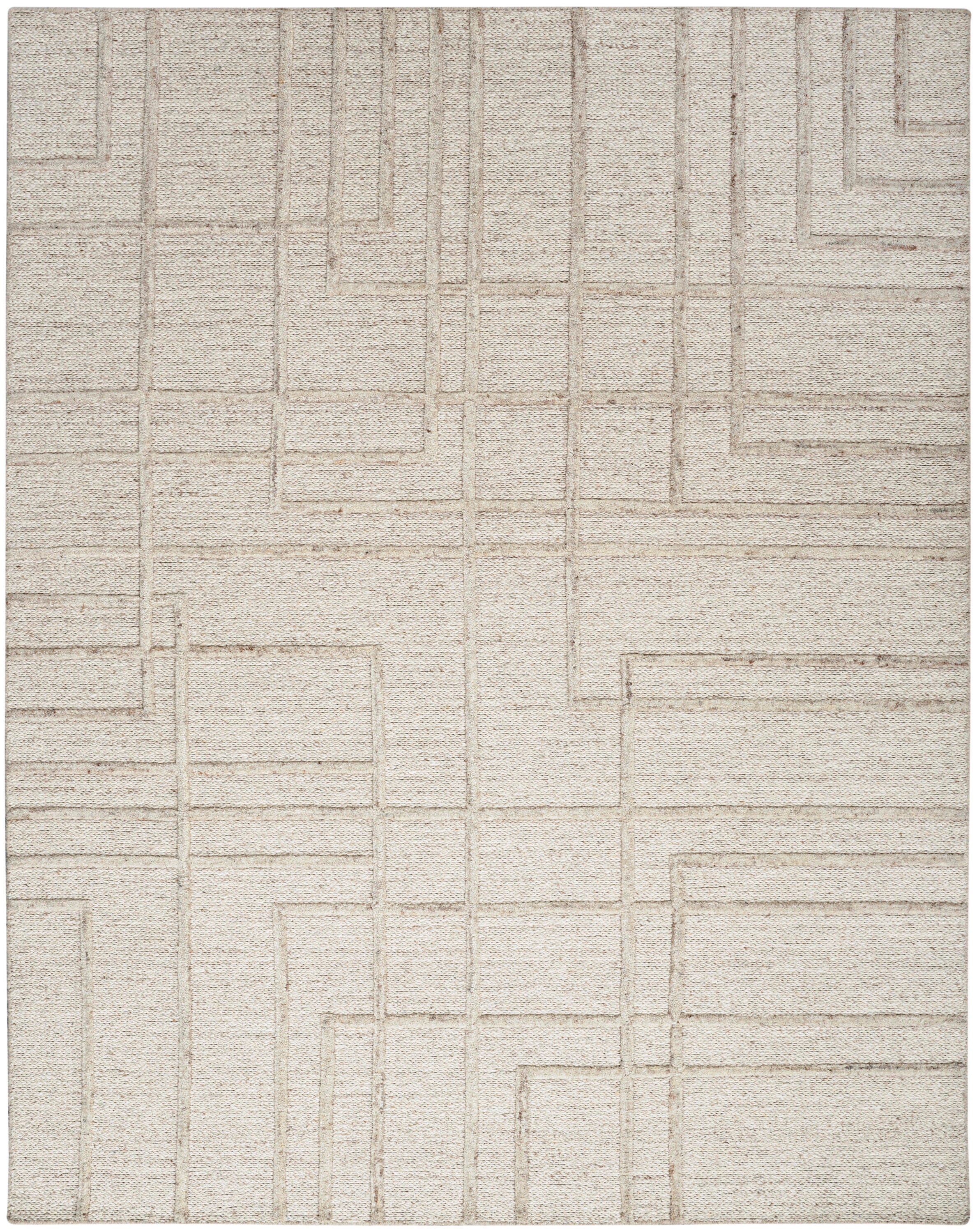 Calvin Klein Impressions 8'6" x 11'6" Area Rug, Silver, large