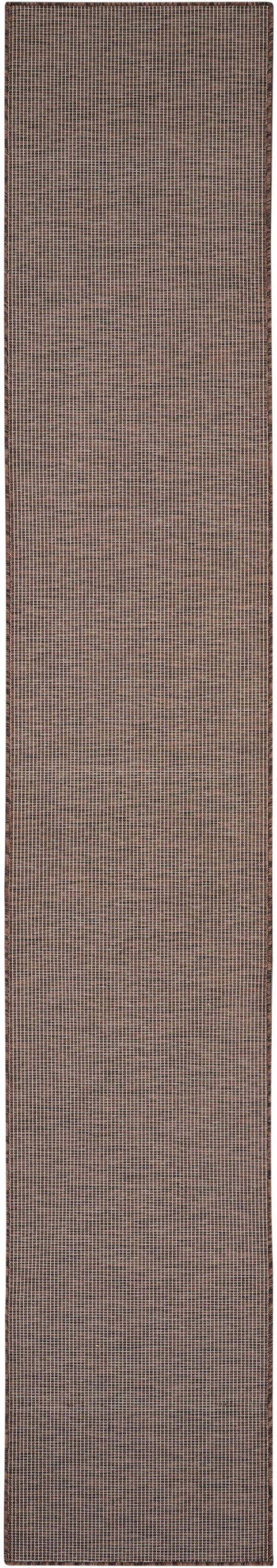 Nourison Home Patio Pop Indoor/Outdoor Solid 2'2" x 10' Runner Rug, Natural, large