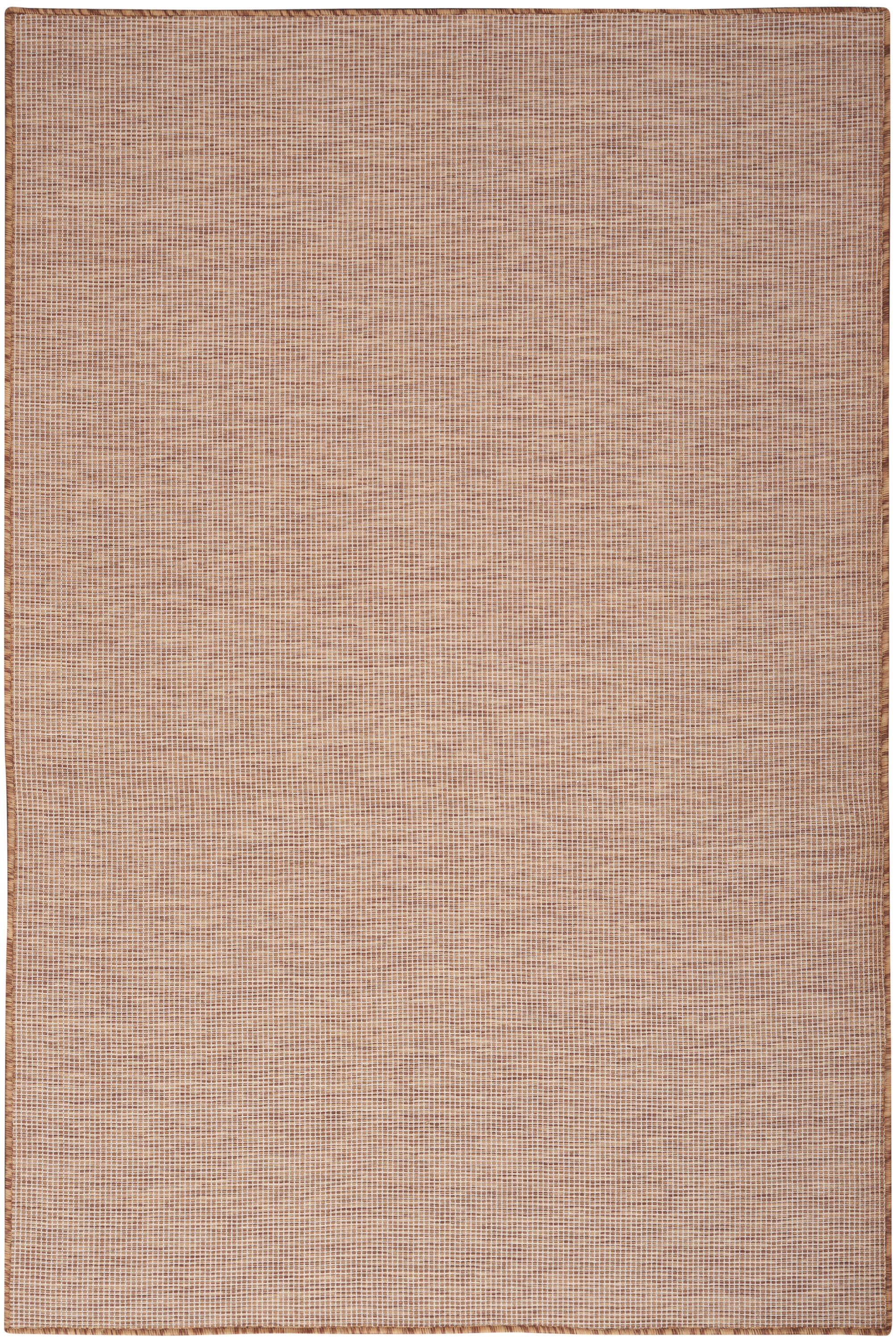 Nourison Home Patio Pop Indoor/Outdoor Solid 7' x 10' Area Rug, Jute, large