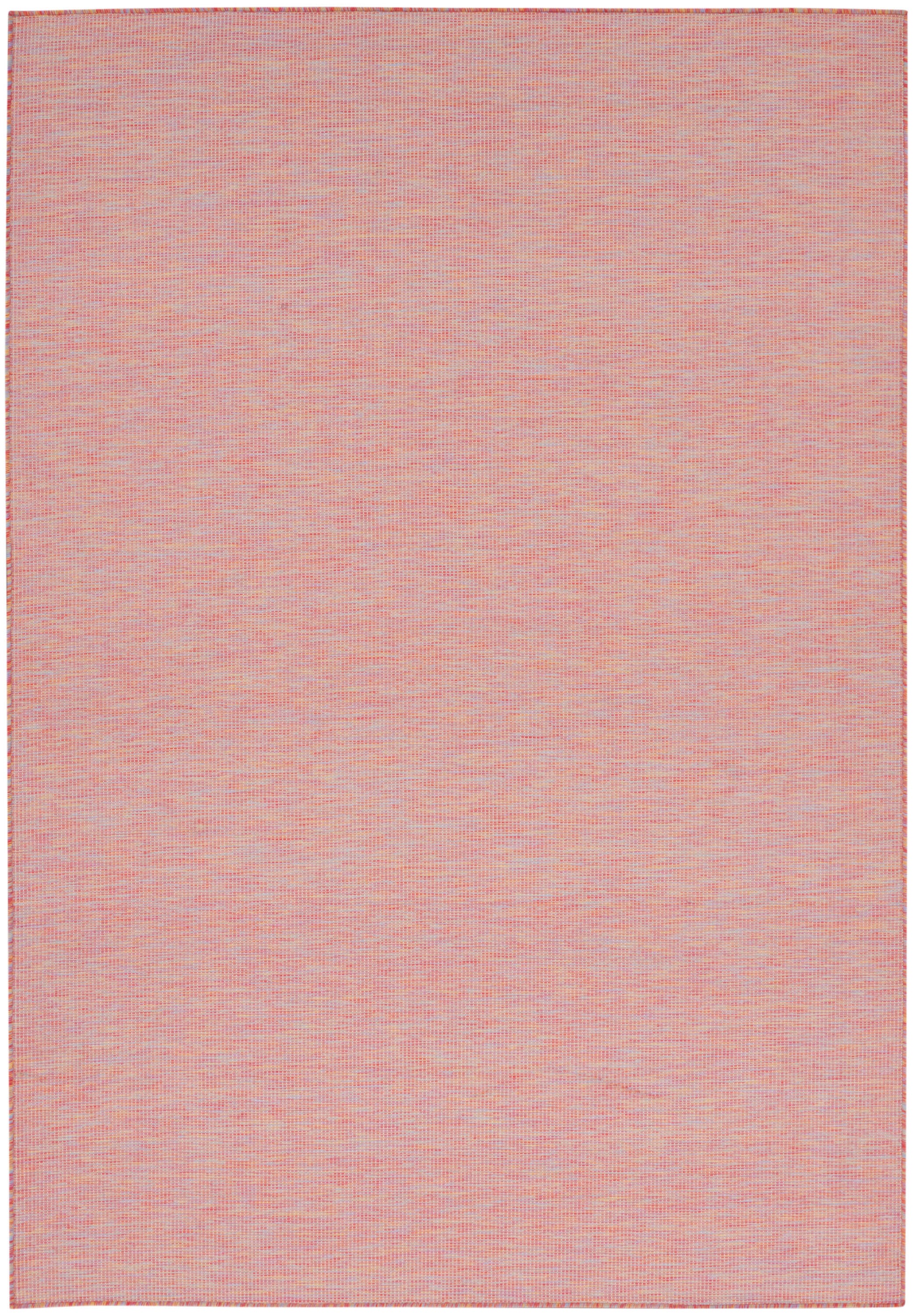 Nourison Home Patio Pop Indoor/Outdoor Solid 7' x 10' Area Rug, Rainbow, large