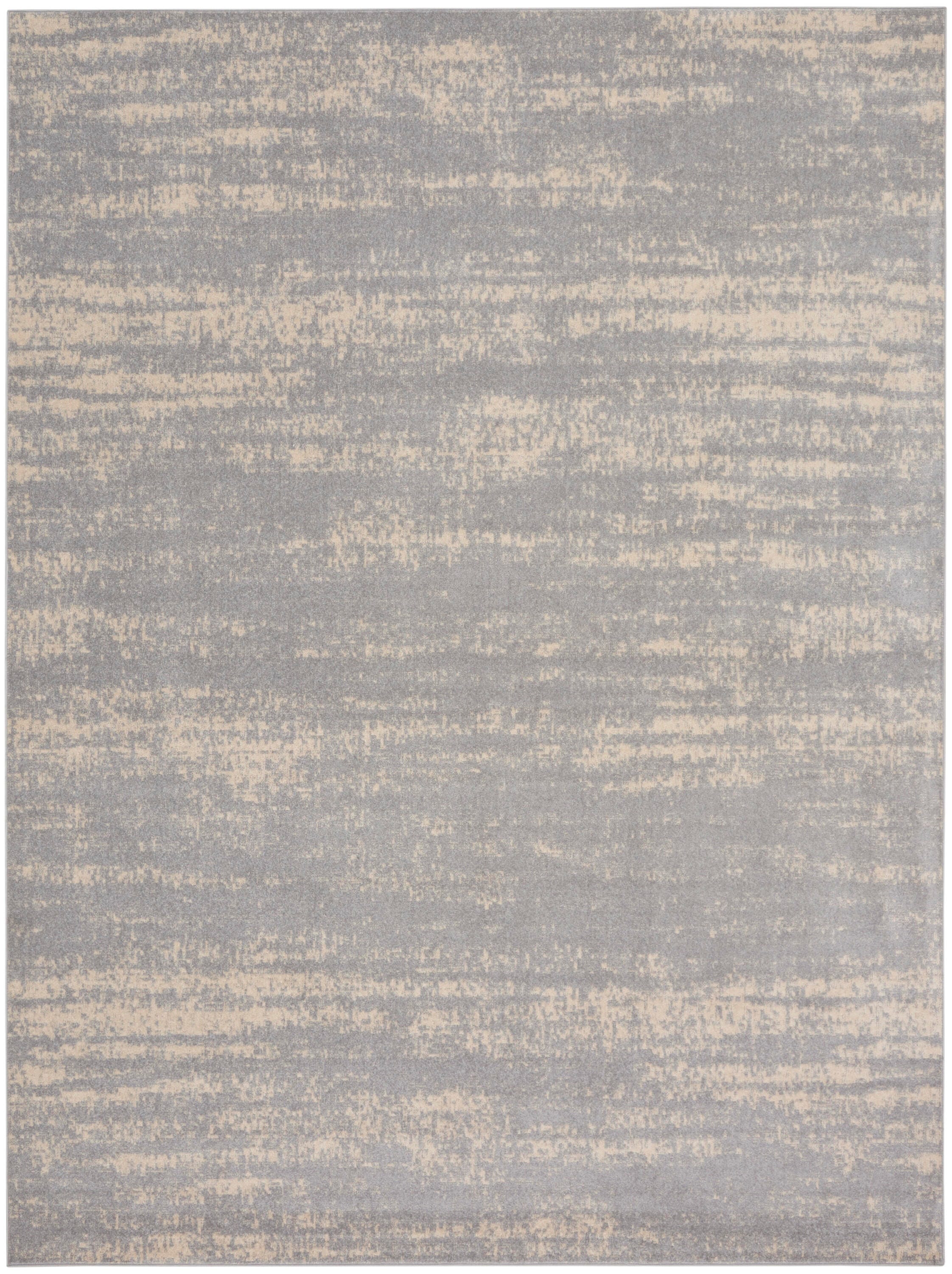 Nourison Home Outdoor Essentials 10' x 14'  Area Rug, Gray/Beige, large