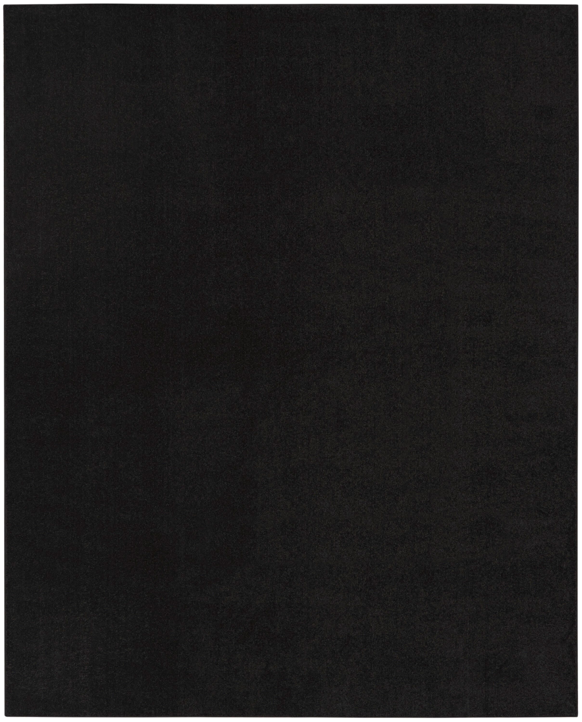 Nourison Home Outdoor Essentials 12' x 15'  Area Rug, Black, large