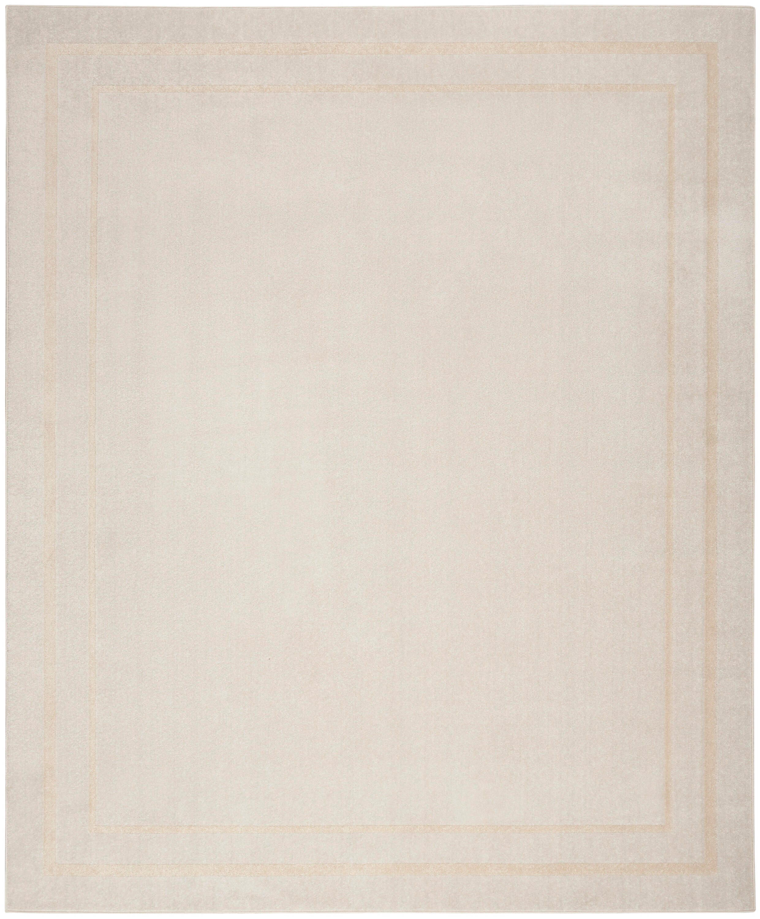 Nourison Home Outdoor Essentials 12' x 15'  Area Rug, Ivory/Gold, large