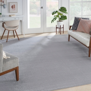 Nourison Home Outdoor Essentials 12' x 15' Area Rug, Silver/Gray, rollover