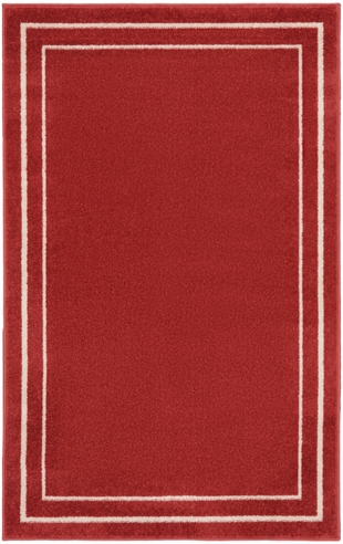 Nourison Home Outdoor Essentials 2' x 4' Area Rug, Brick/Ivory, large