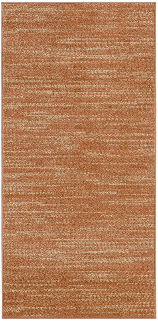Nourison Home Outdoor Essentials 2' x 4' Area Rug, Rust, large
