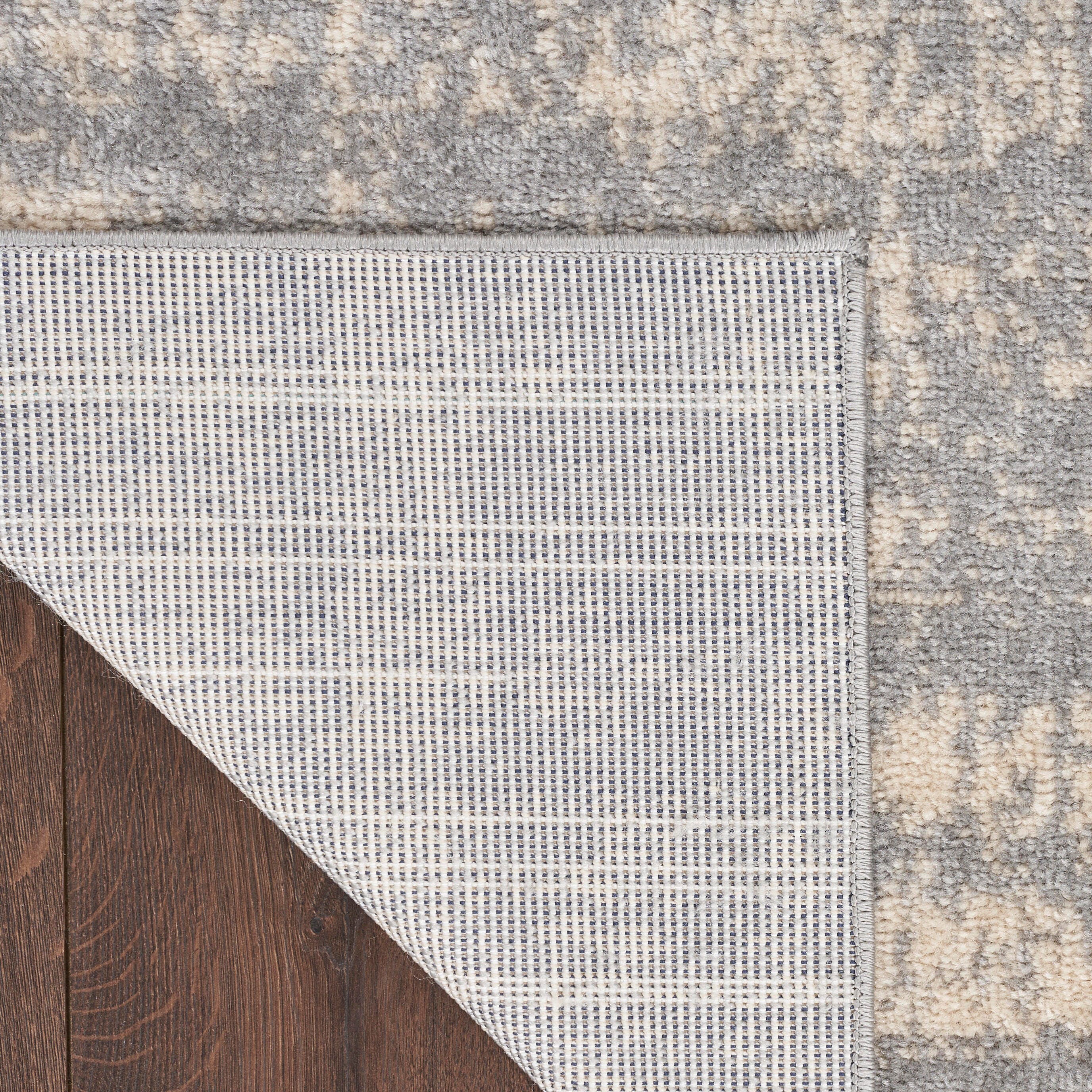 Nourison Home Outdoor Essentials 2' x 6' Area Rug, Gray/Beige, large