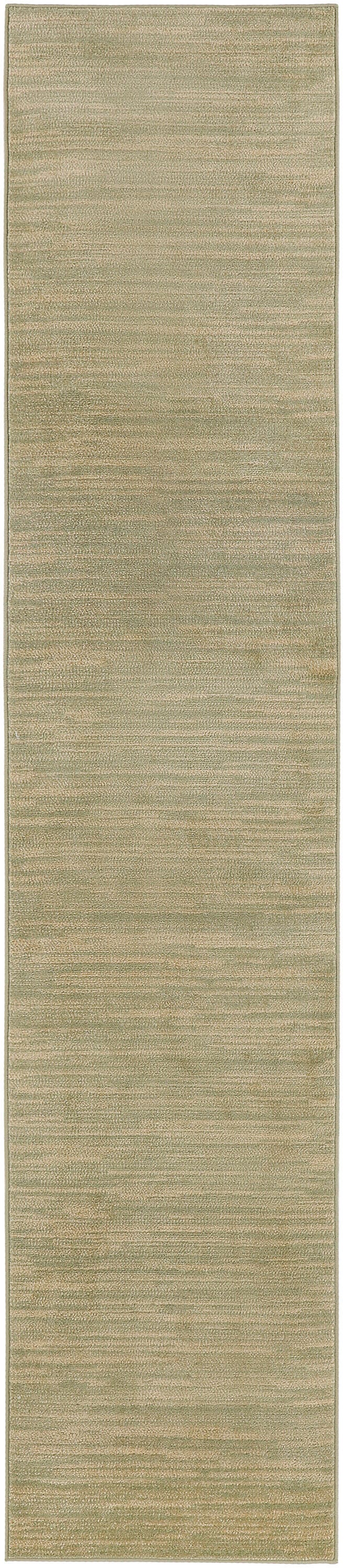 Nourison Home Outdoor Essentials 2' x 10' Runner Rug, Green/Gold, large
