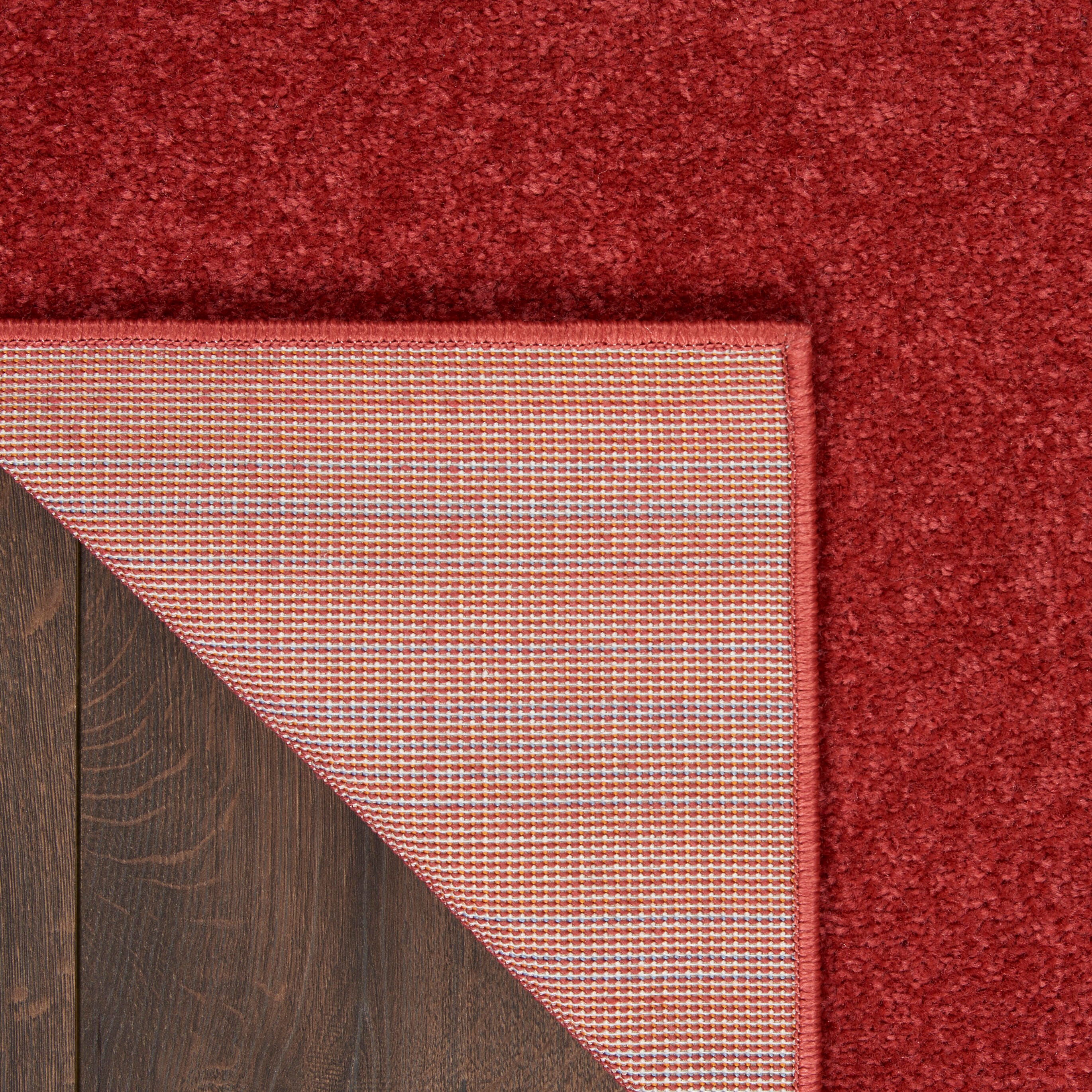 Nourison Home Outdoor Essentials 2' x 12' Runner Rug, Brick Red, large